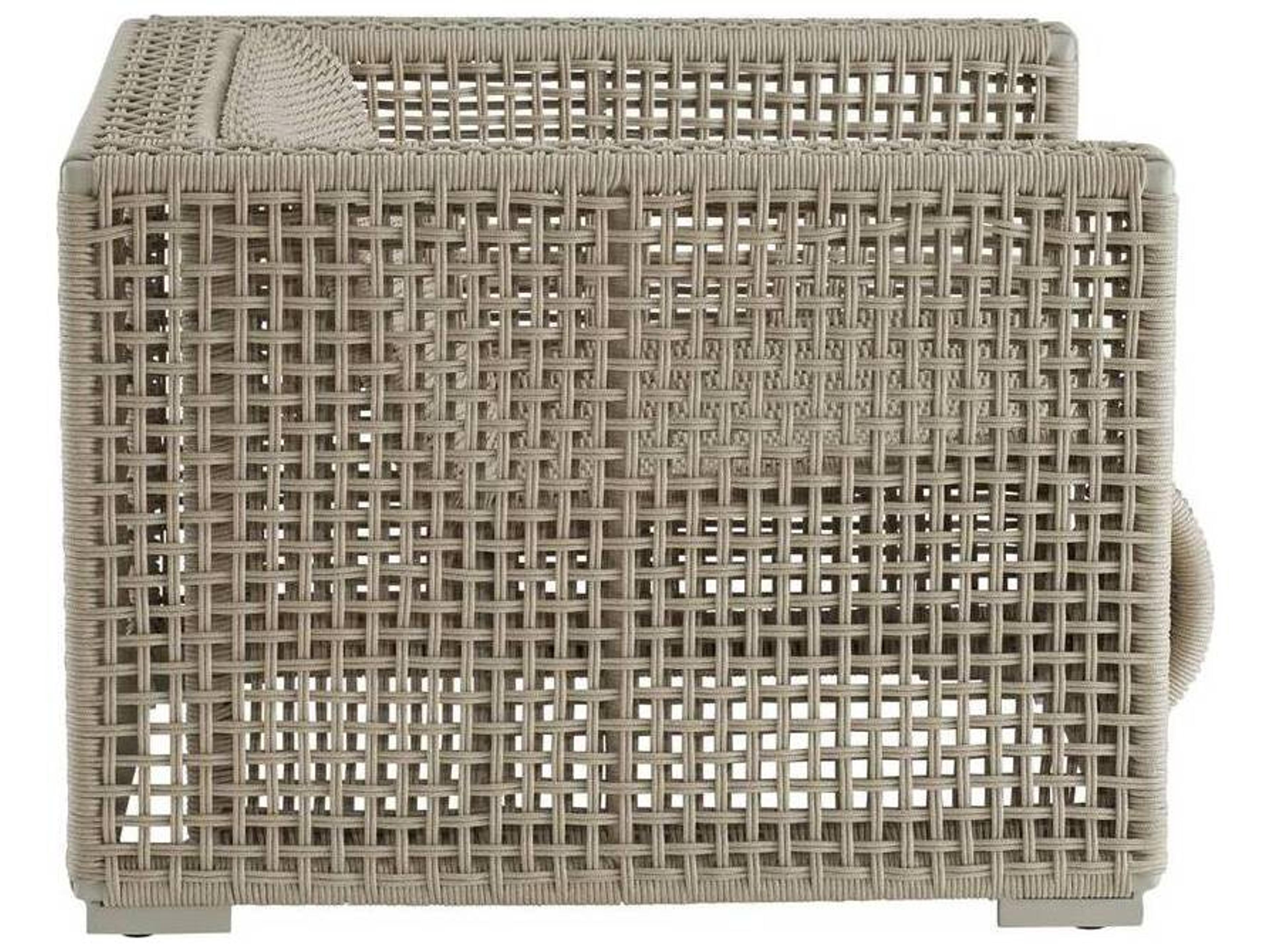 Arteriors Outdoor Guidry Buff Rope Lounge Chair