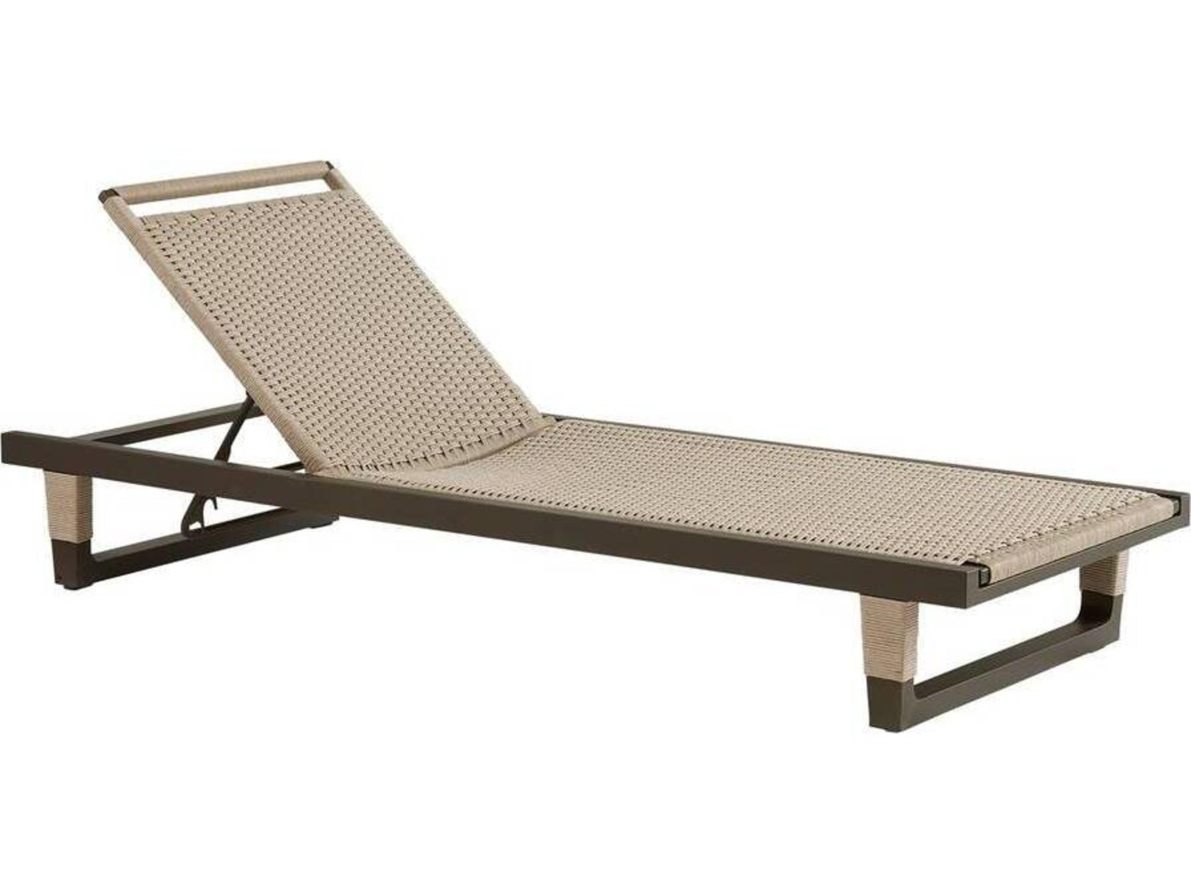 Daytona Chaise Lounge Woven Rope