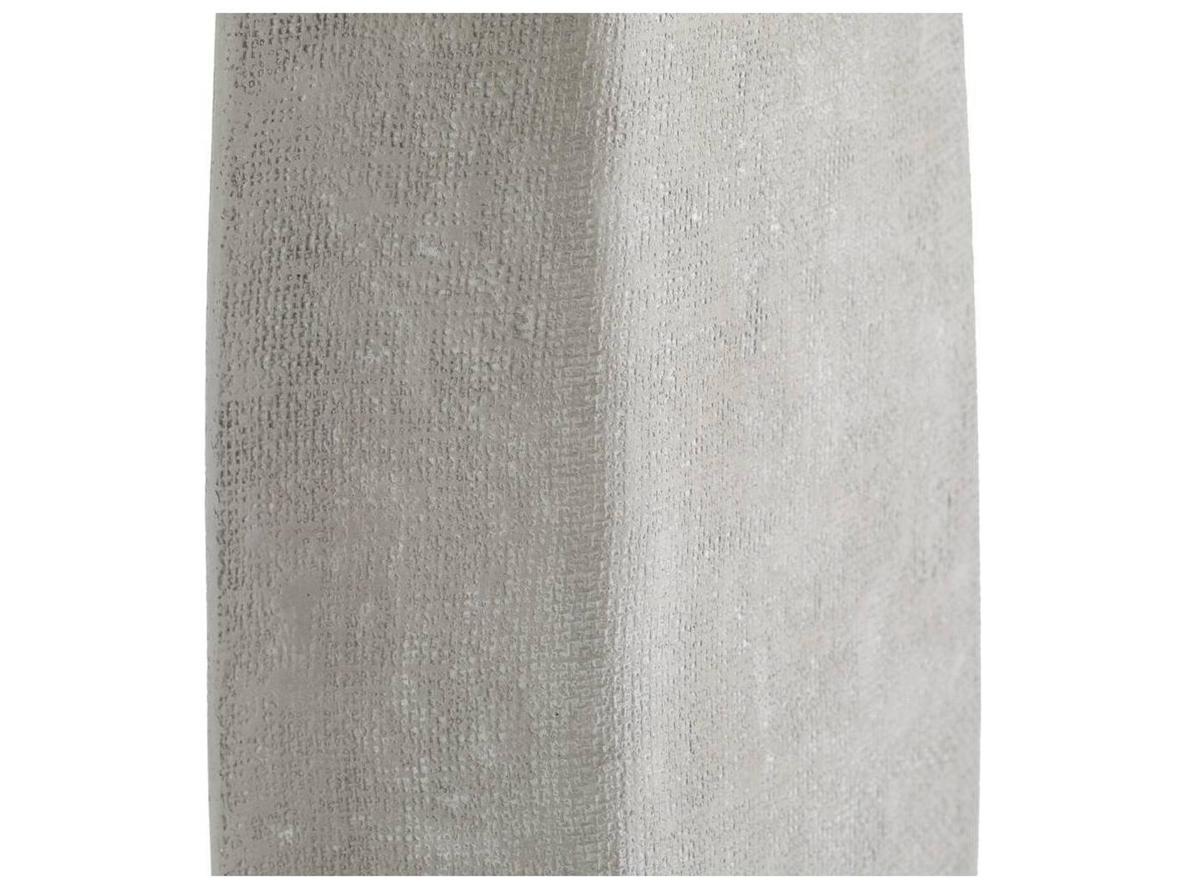 Arteriors Outdoor Melt Smoke Concrete Rectangular Console Table