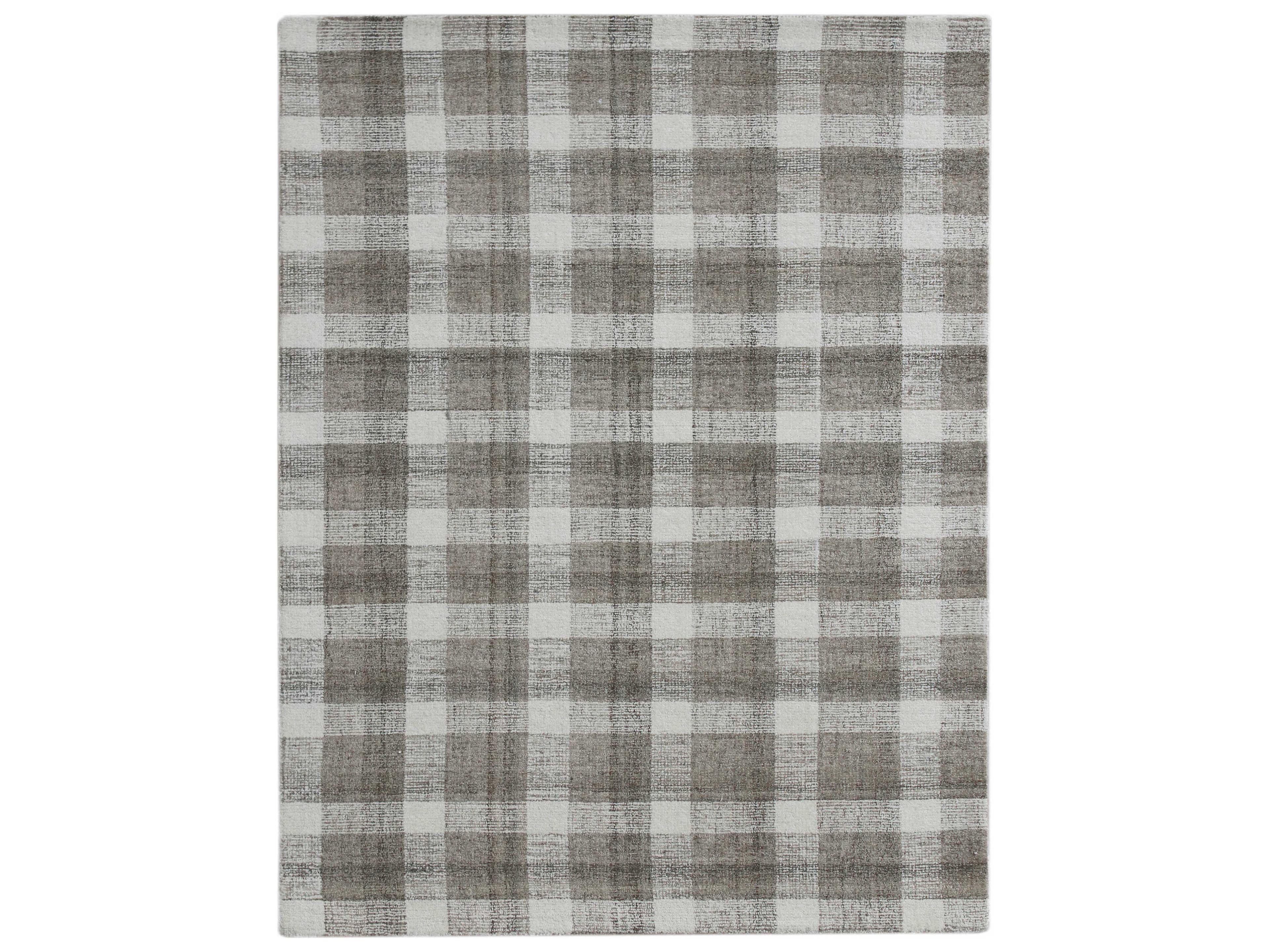 Tartan Striped Area Rug