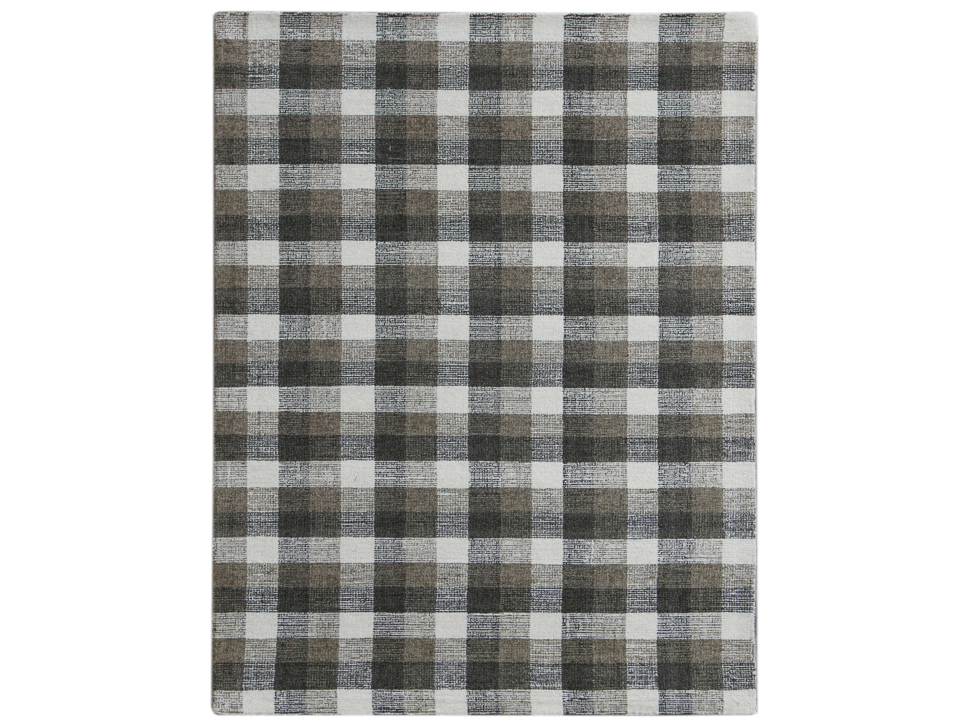 Tartan Striped Area Rug