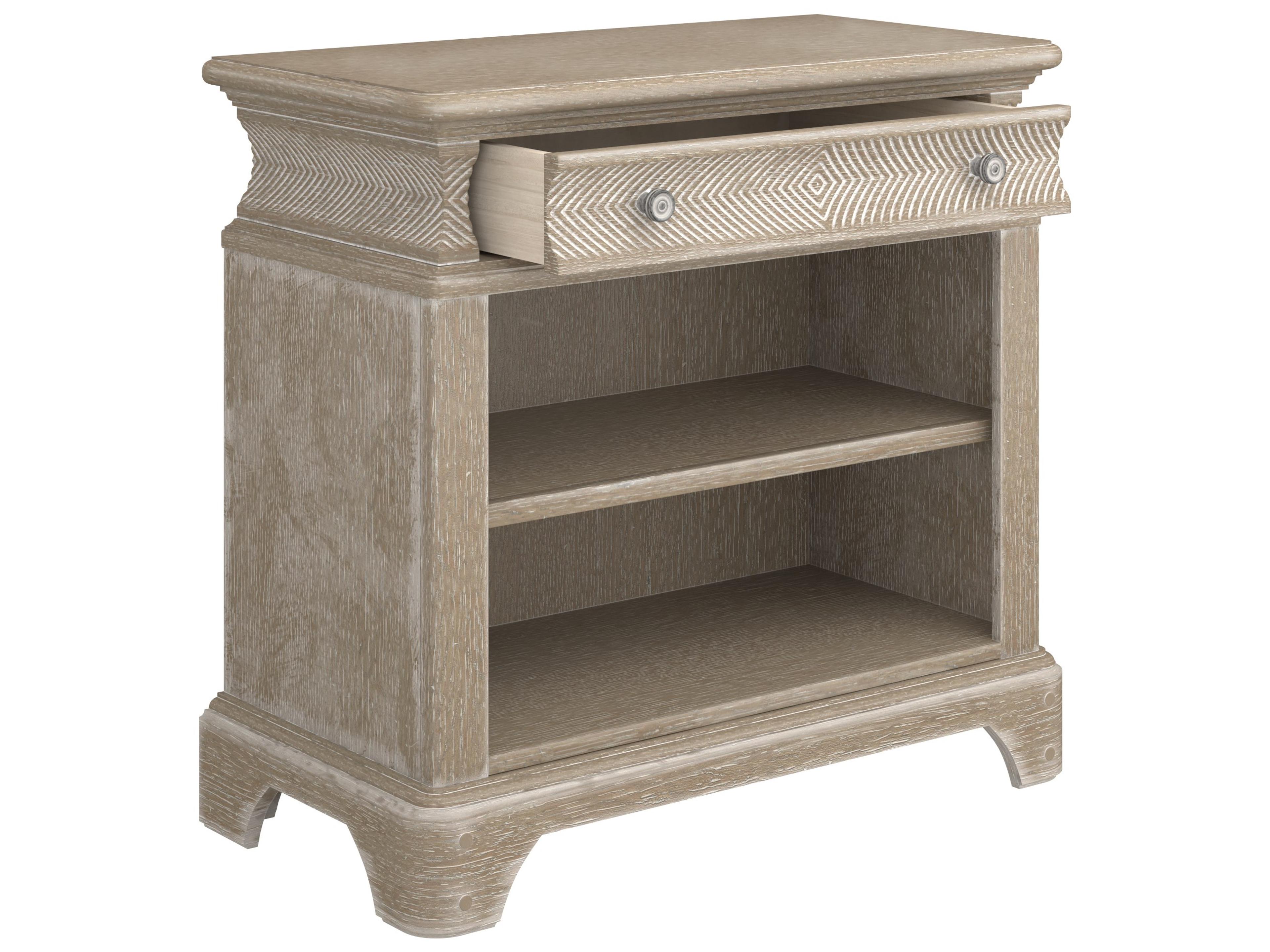 A.R.T. Furniture Summer Creek 1-Drawer Oak Wood Nightstand