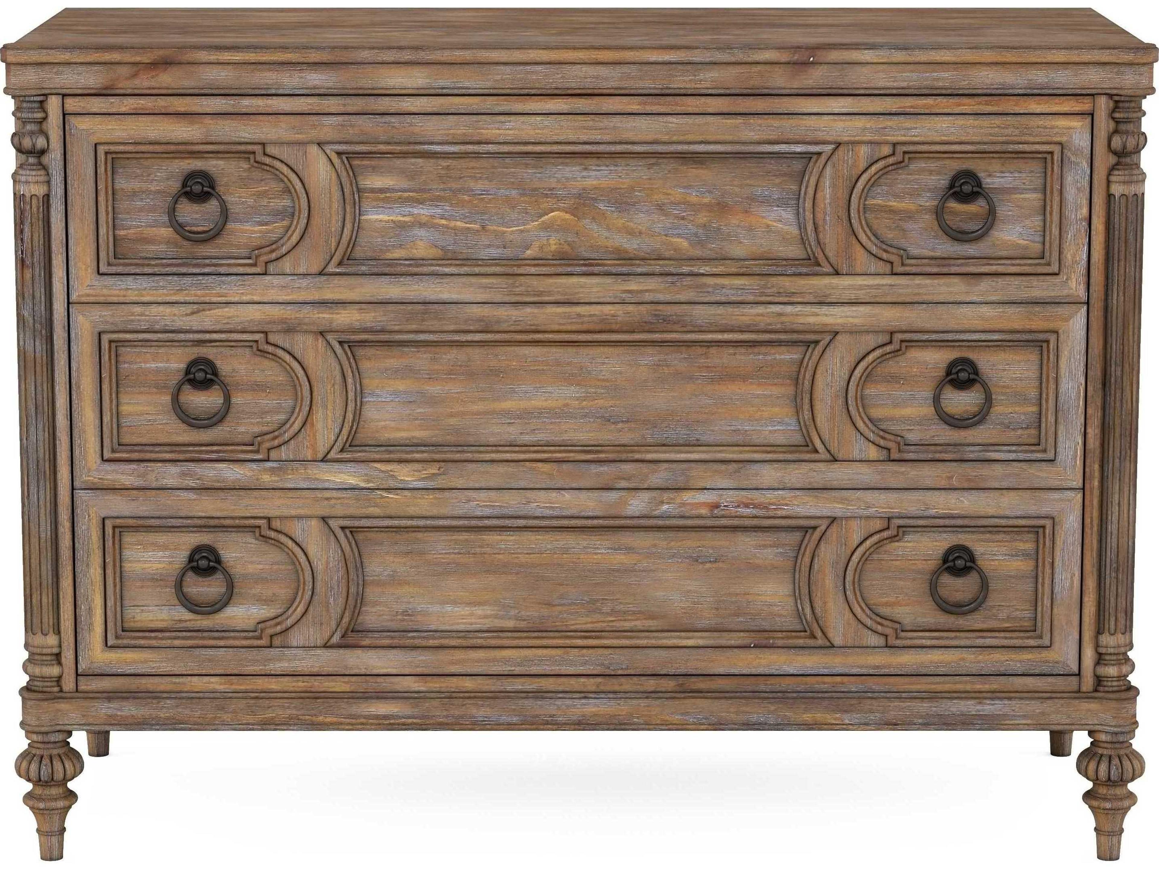 A.R.T. Furniture Architrave Brown Pine Wood Accent Chest