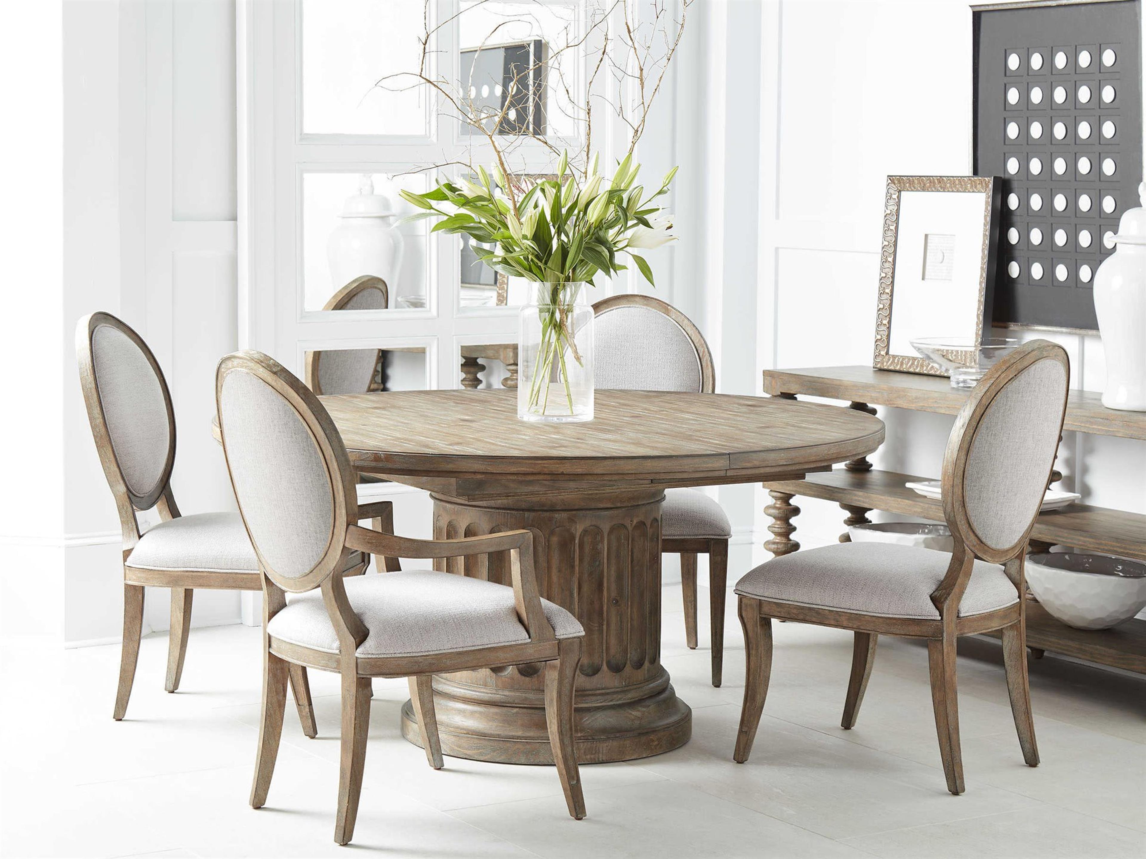 Architrave Pine Wood Dining Room Set