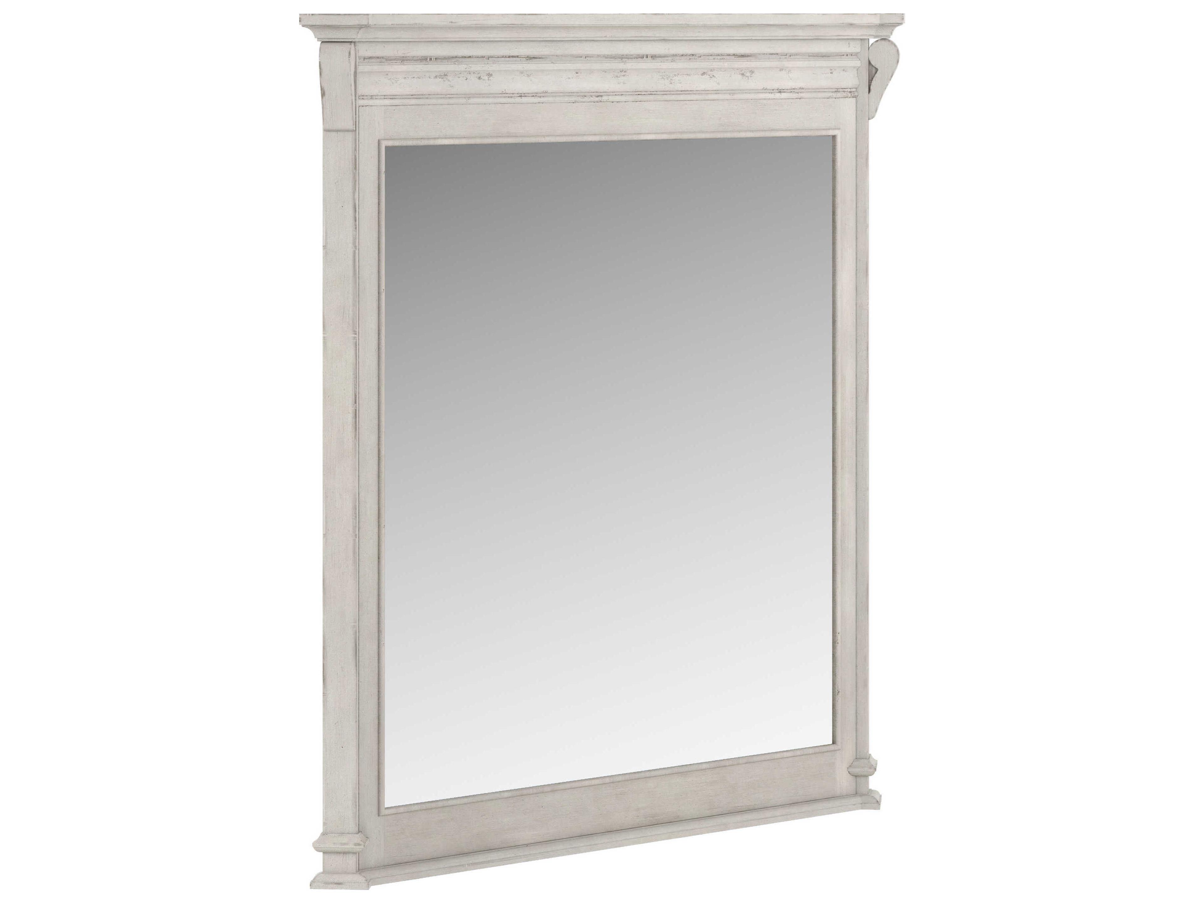 Alcove Rectangular Belgian Ivory Dresser Mirror