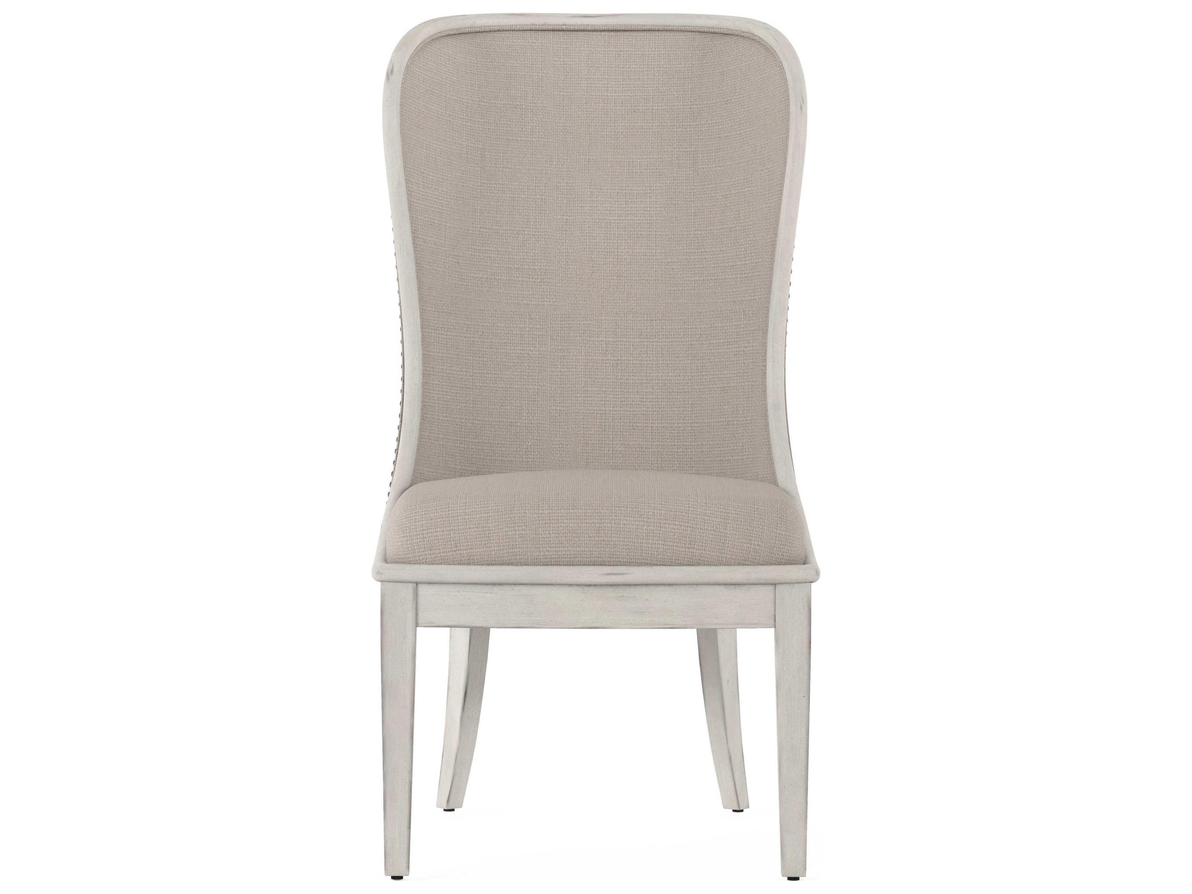 A.R.T. Furniture Alcove Alder Wood Beige Upholstered Side Dining Chair Set of 2