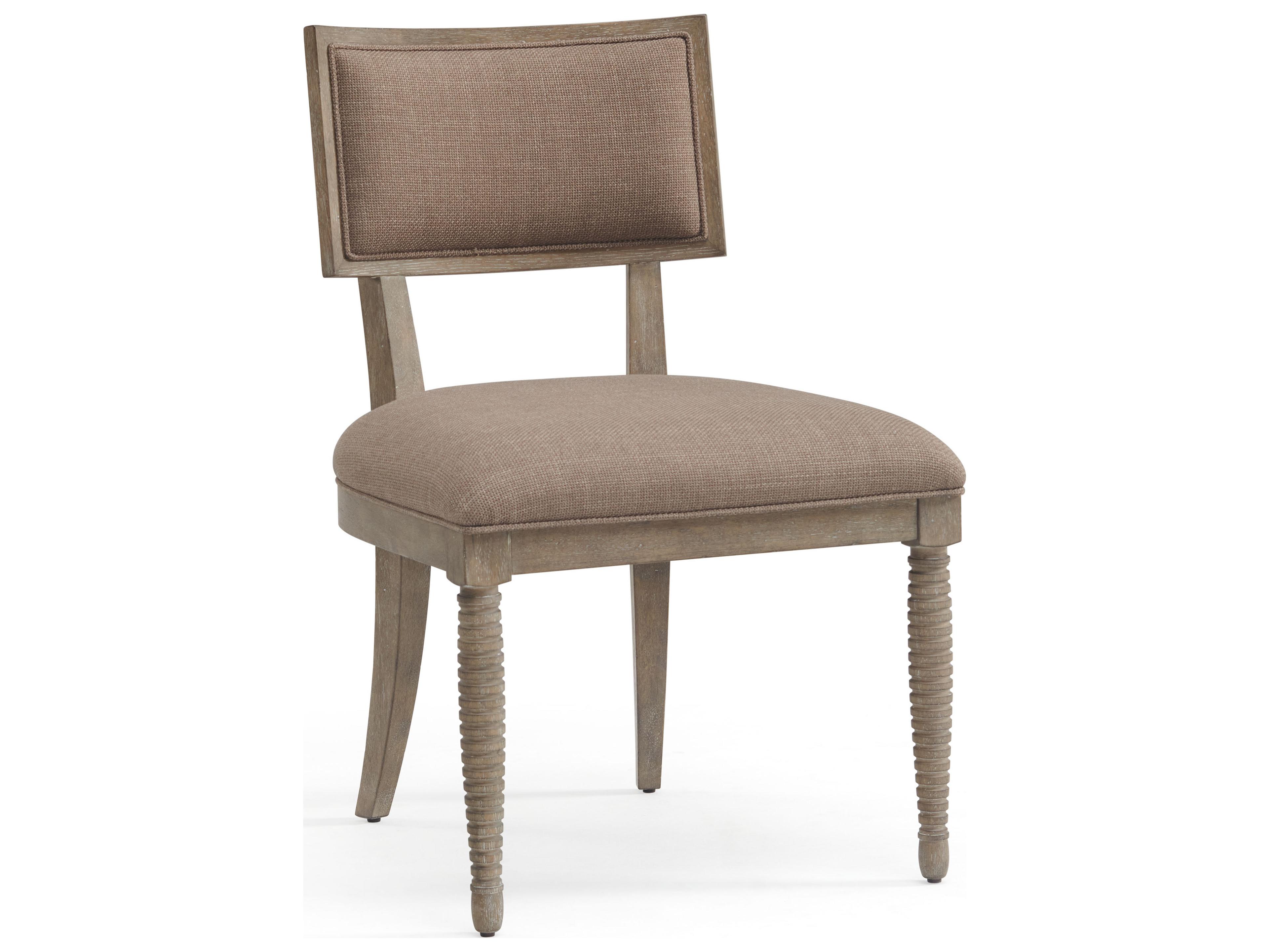 A.R.T. Furniture Reforma Parrawood Brown Upholstered Armless Dining Chair, Set of 2