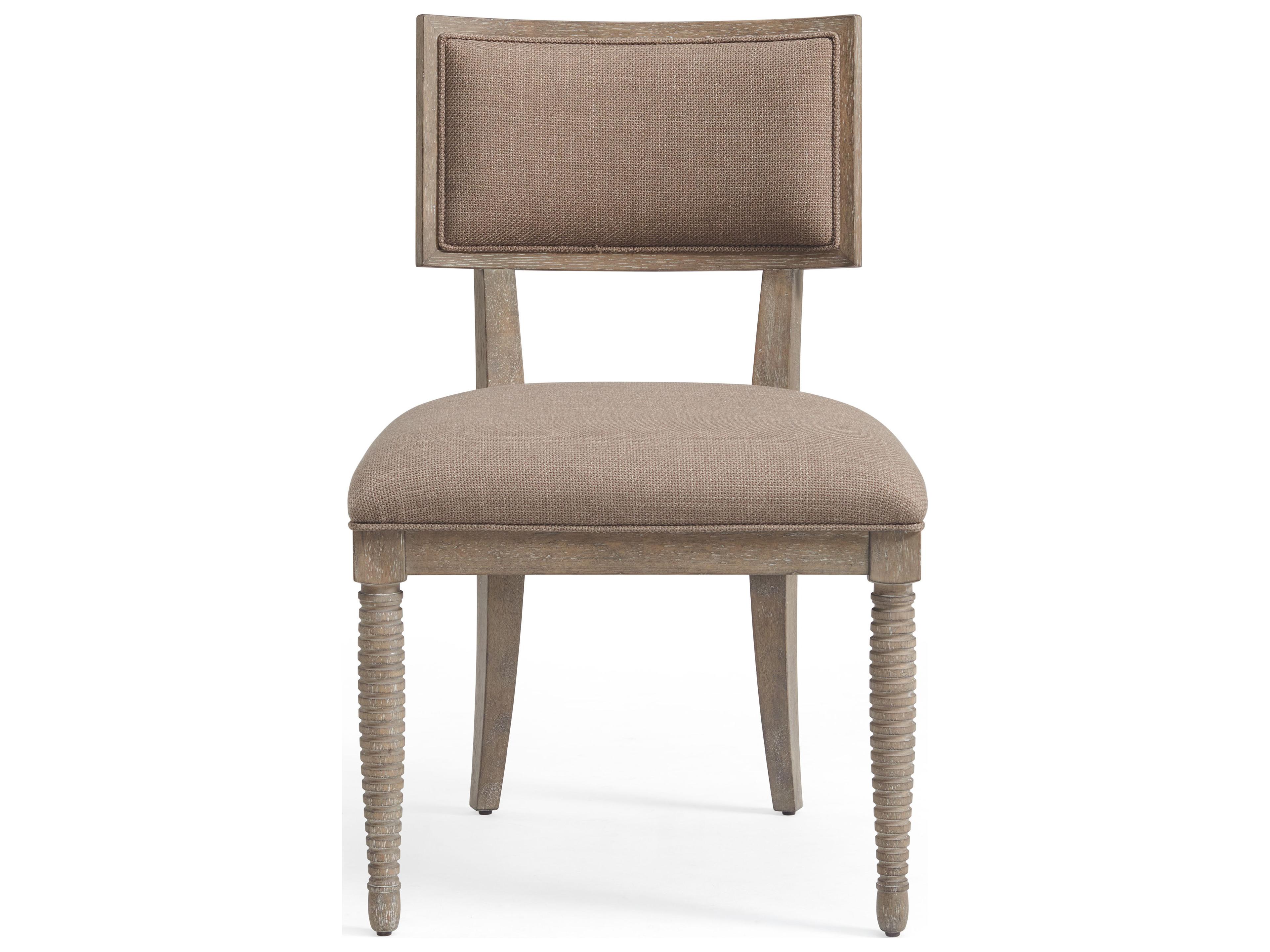 A.R.T. Furniture Reforma Parrawood Brown Upholstered Armless Dining Chair, Set of 2