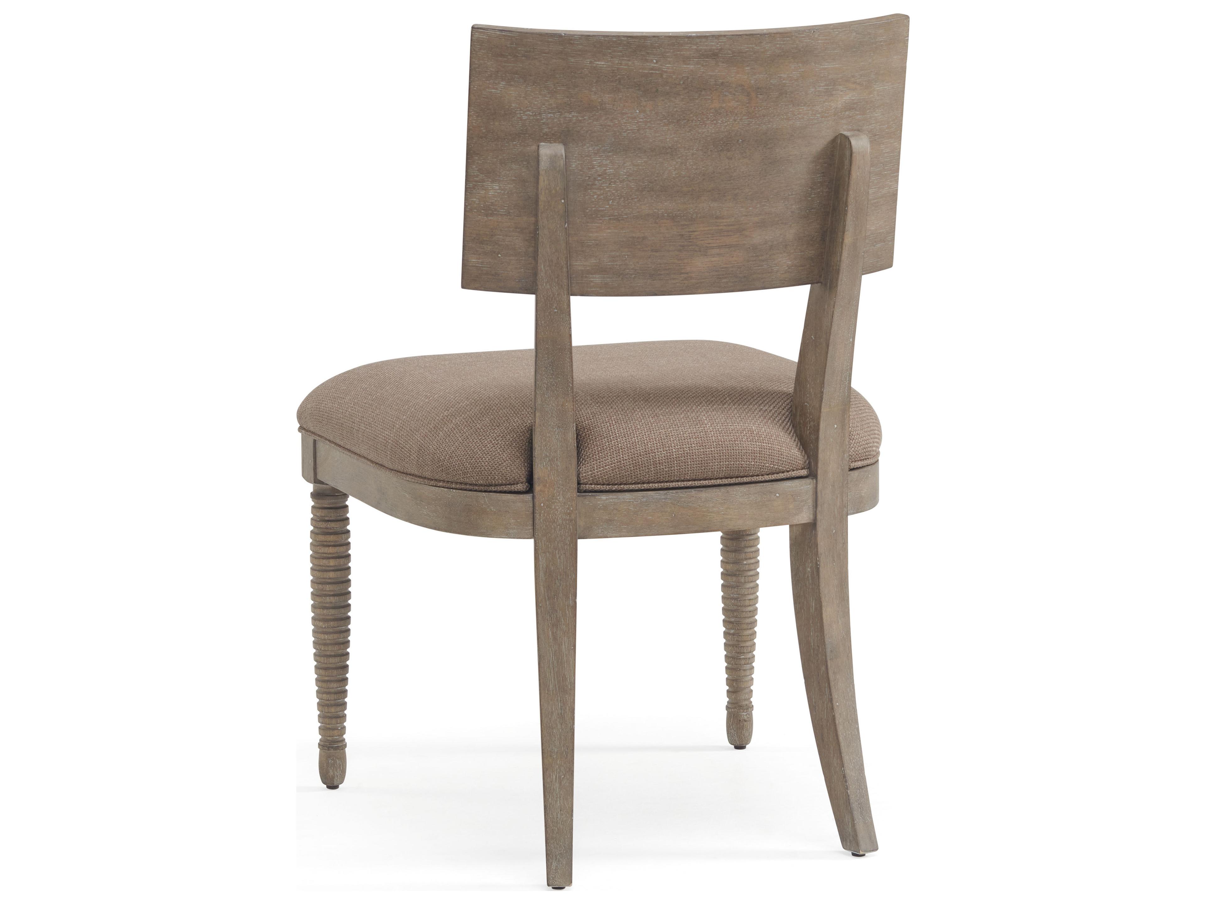 A.R.T. Furniture Reforma Parrawood Brown Upholstered Armless Dining Chair, Set of 2