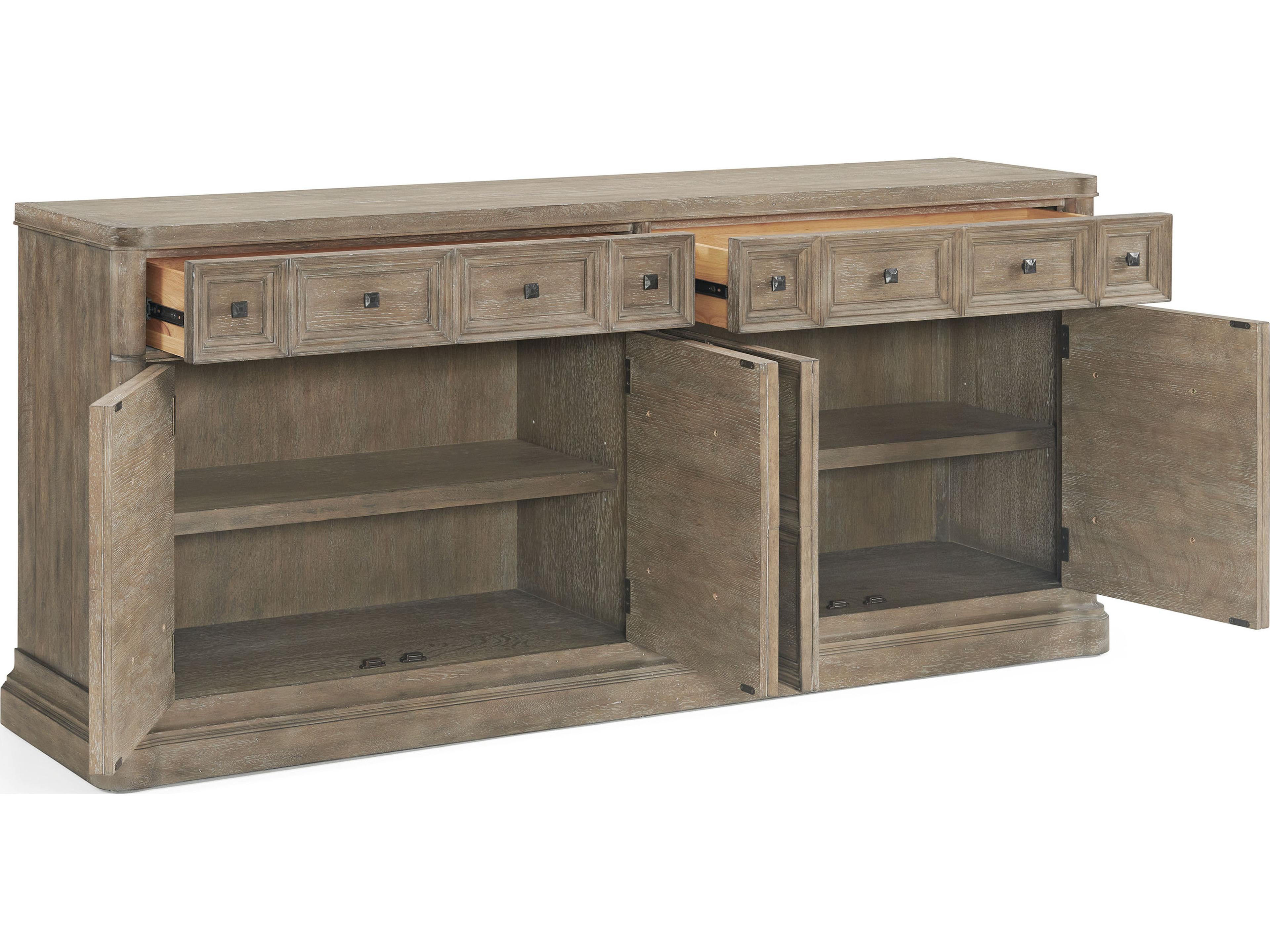 A.R.T. Furniture Reforma 79" Parrawood Tapenade Sideboard