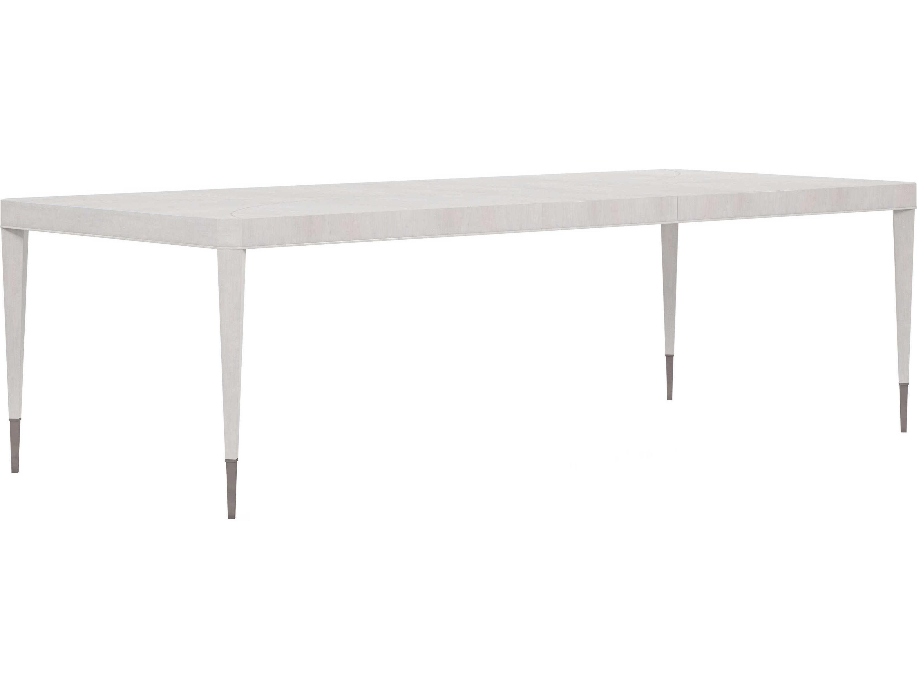 Mezzanine Rectangular Wood Dove Gray Dining Table