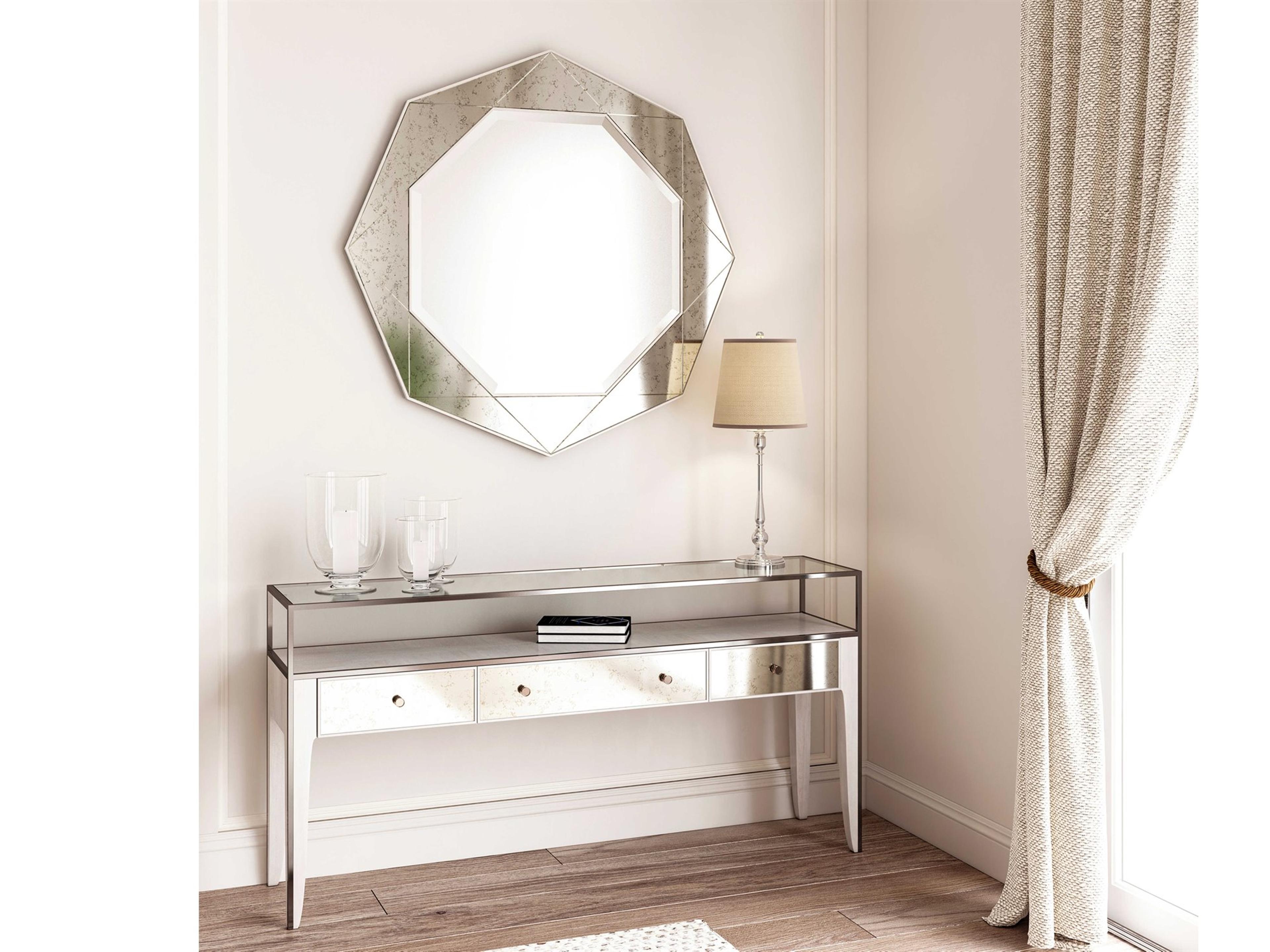Console and Mirror Set