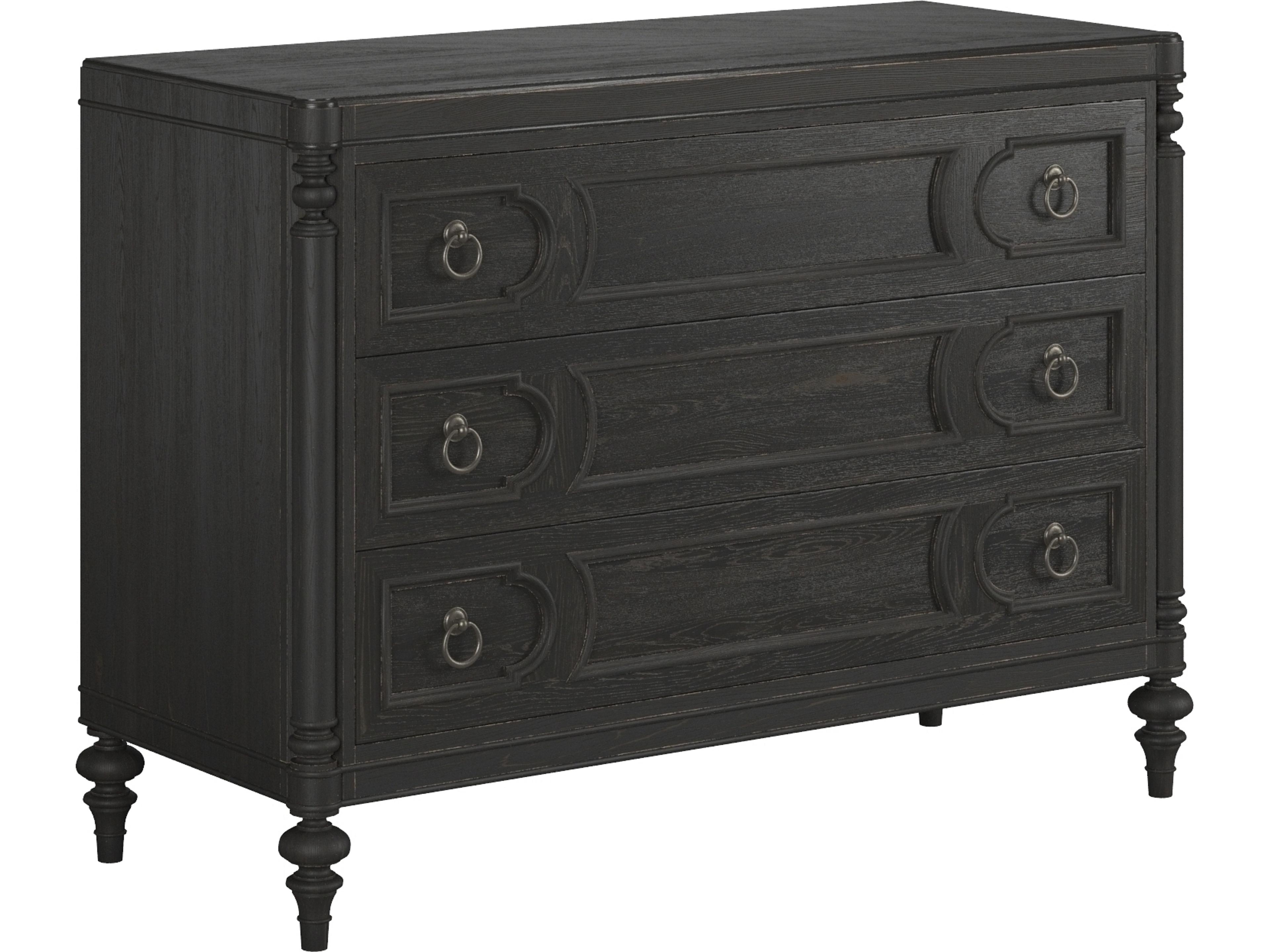 Atrium Black Accent Chest