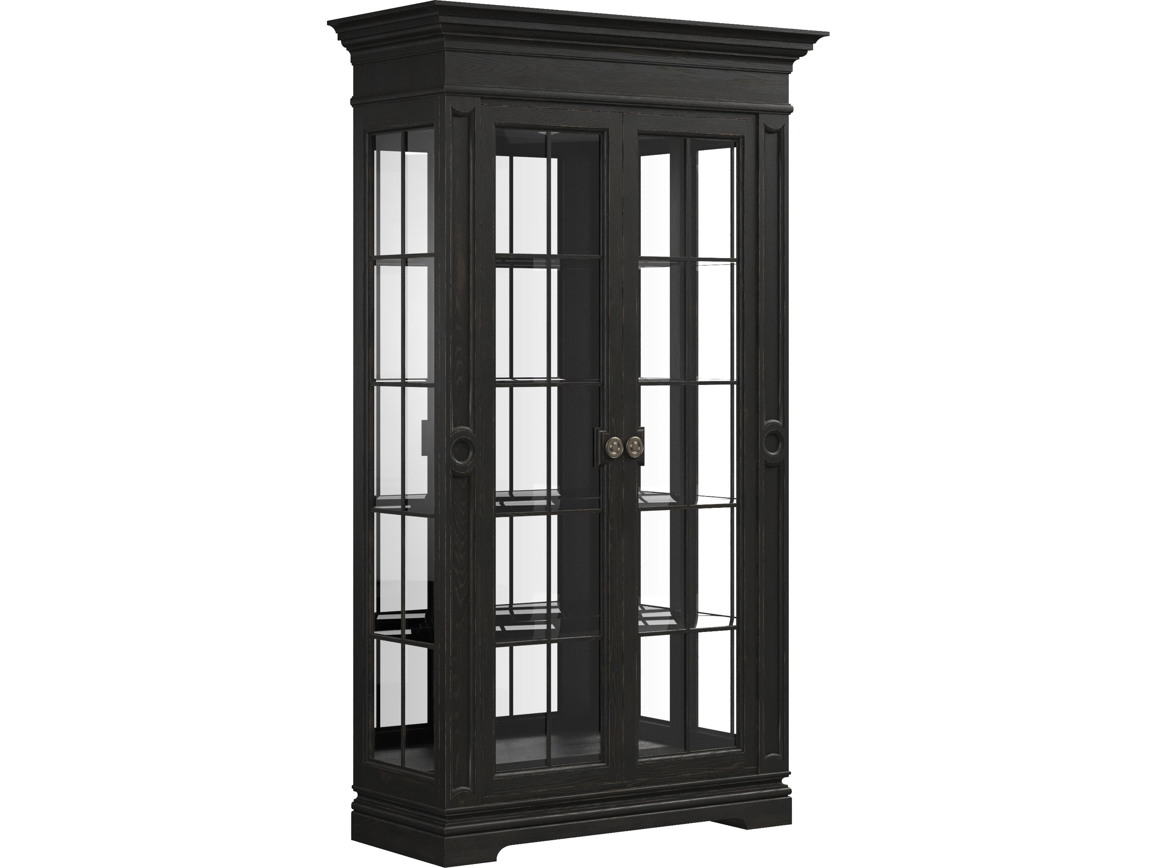 Atrium Black Display Cabinet