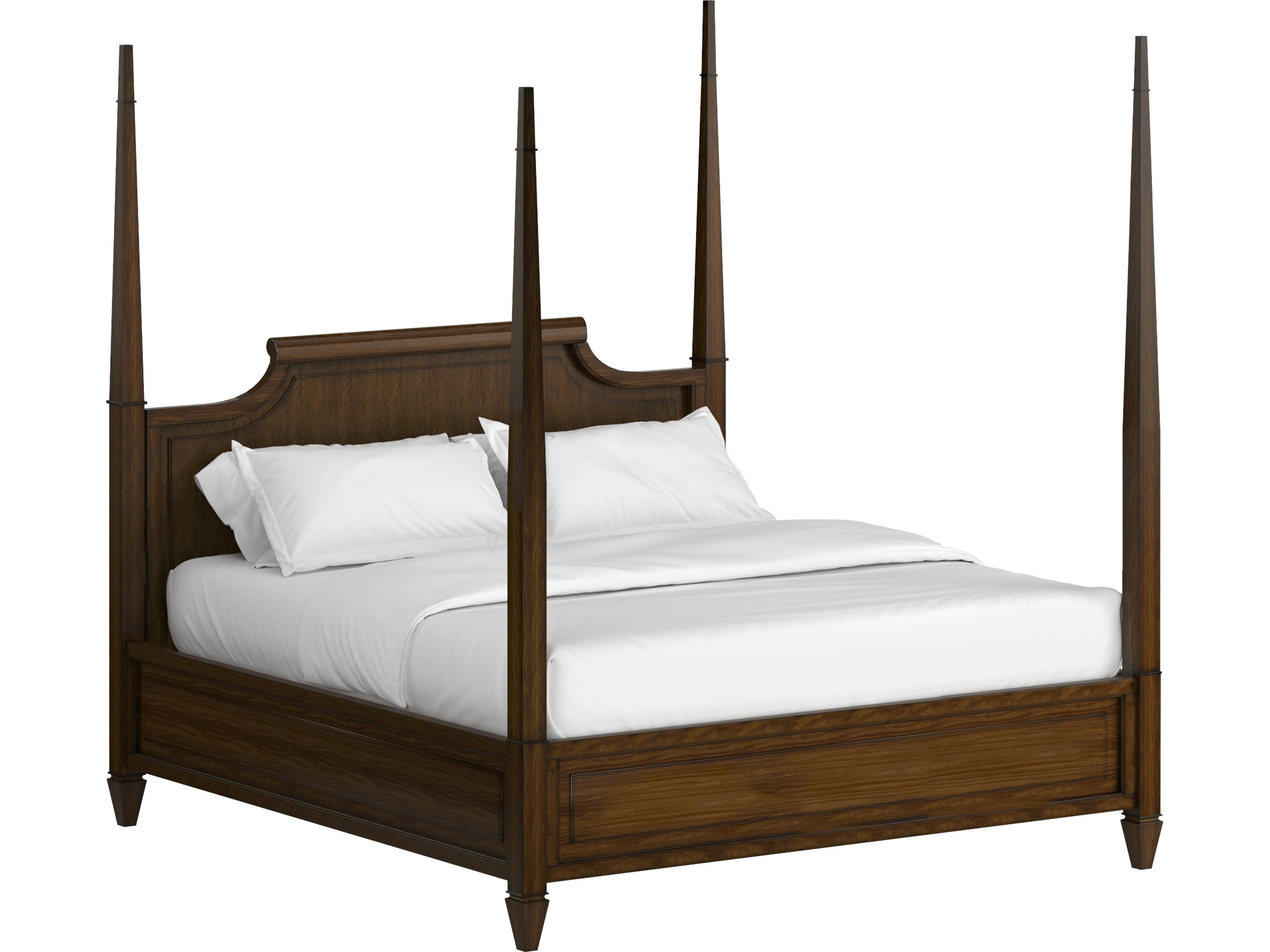 Eave Brown Hazelnut Parrawood Wood King Panel Bed