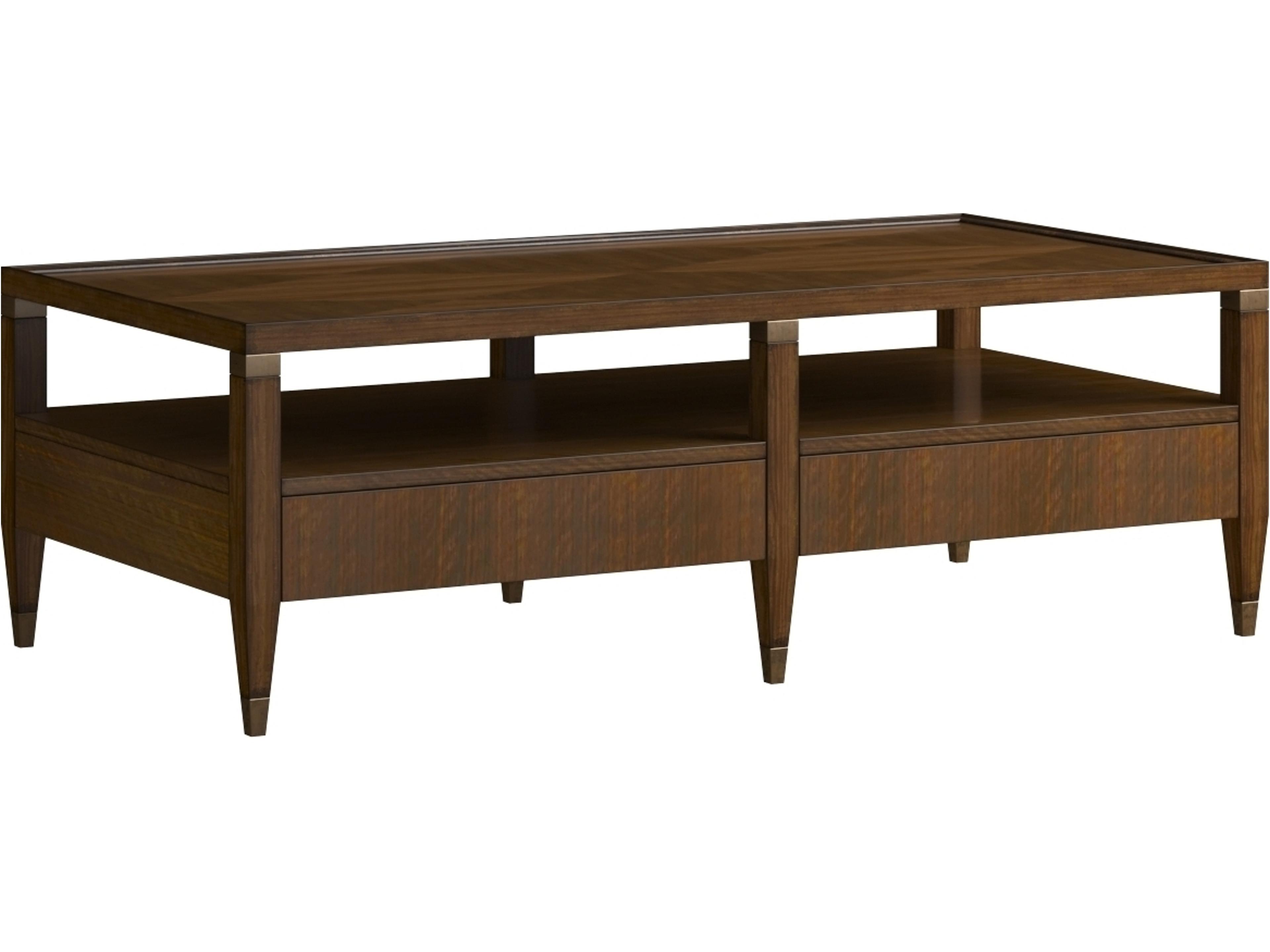 Eave Rectangular Wood Brown Hazelnut Coffee Table