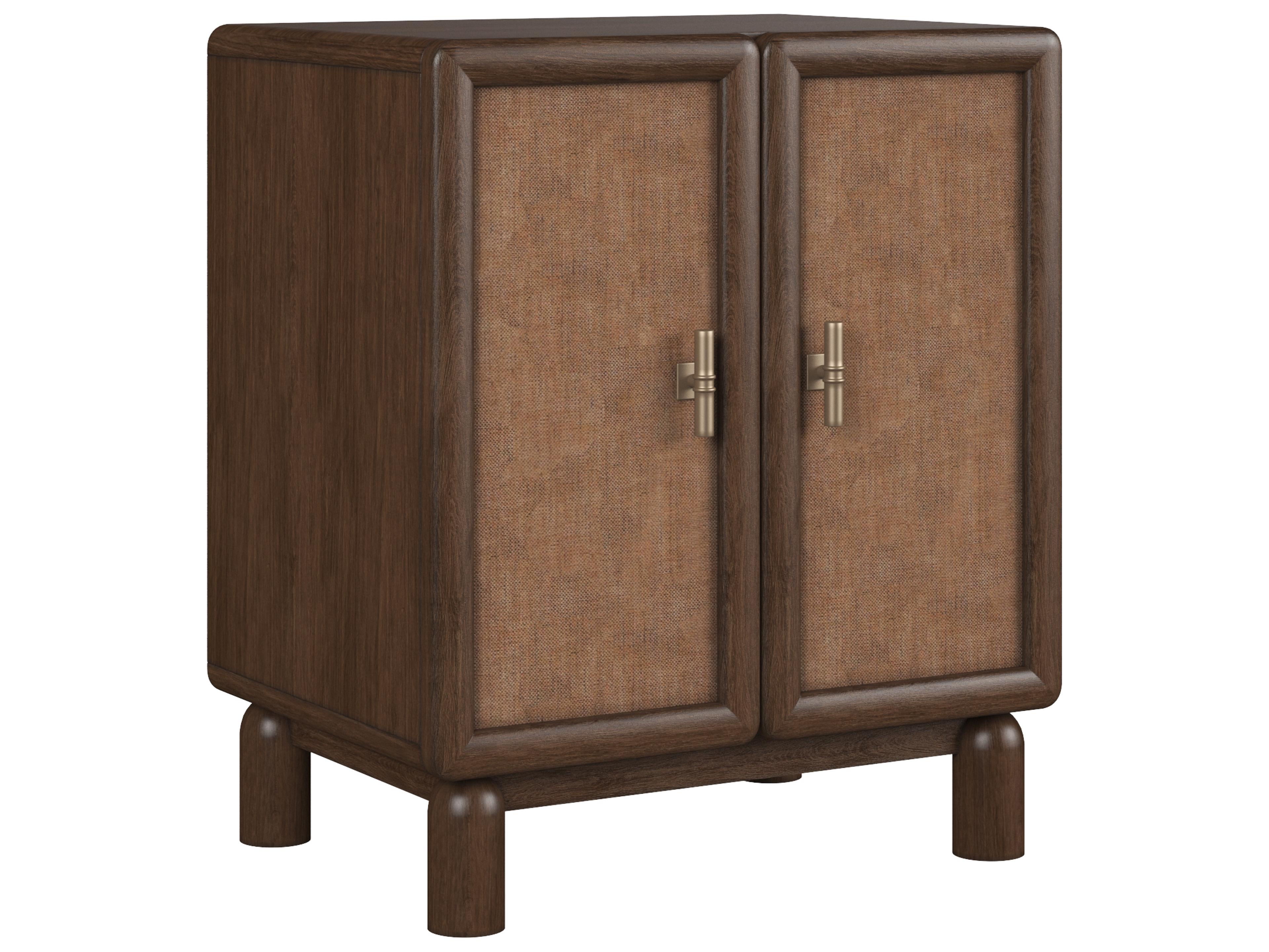 Verge Walnut Wood Nightstand