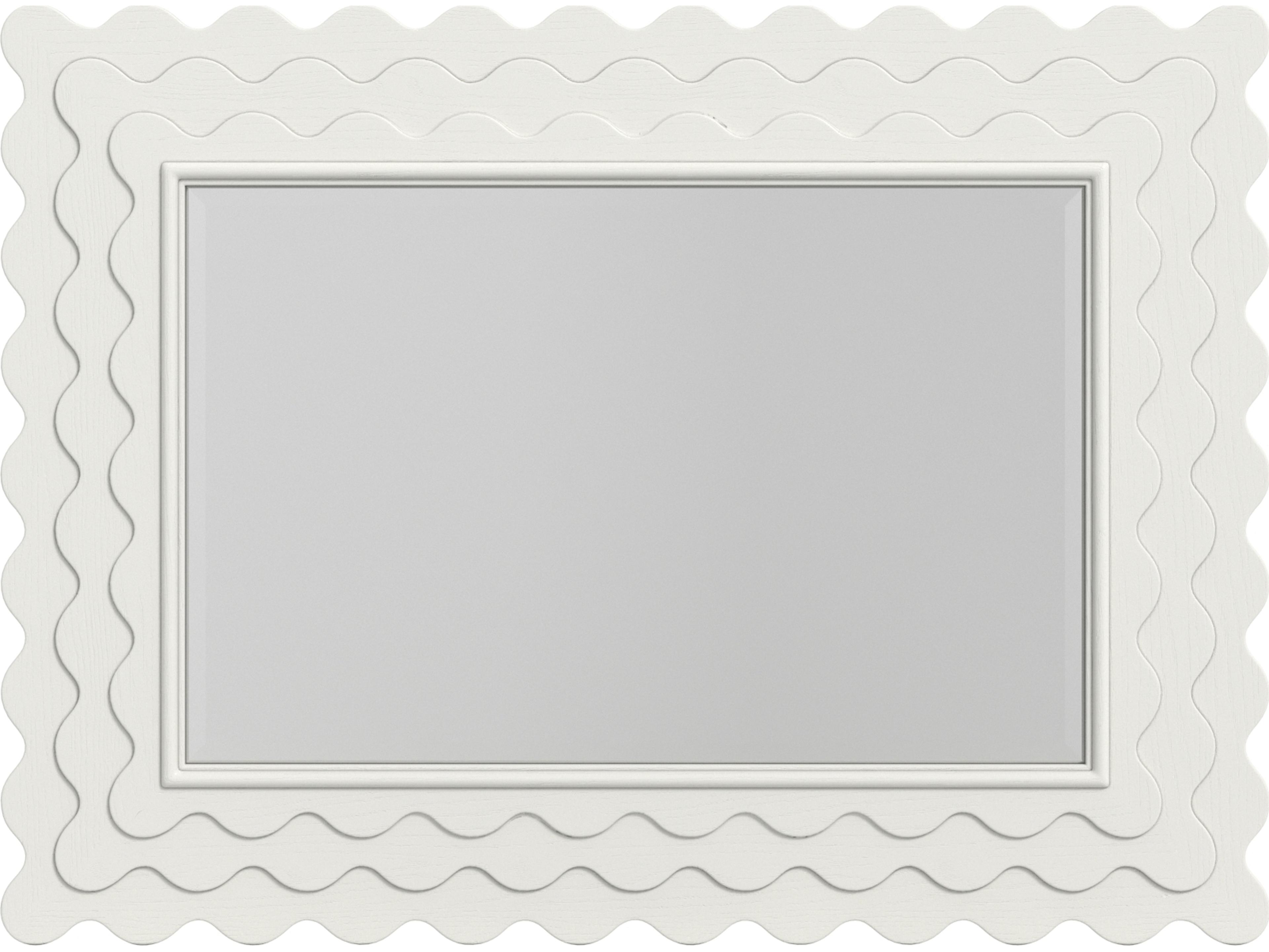 Haven Warm White Wall Mirror Landscape