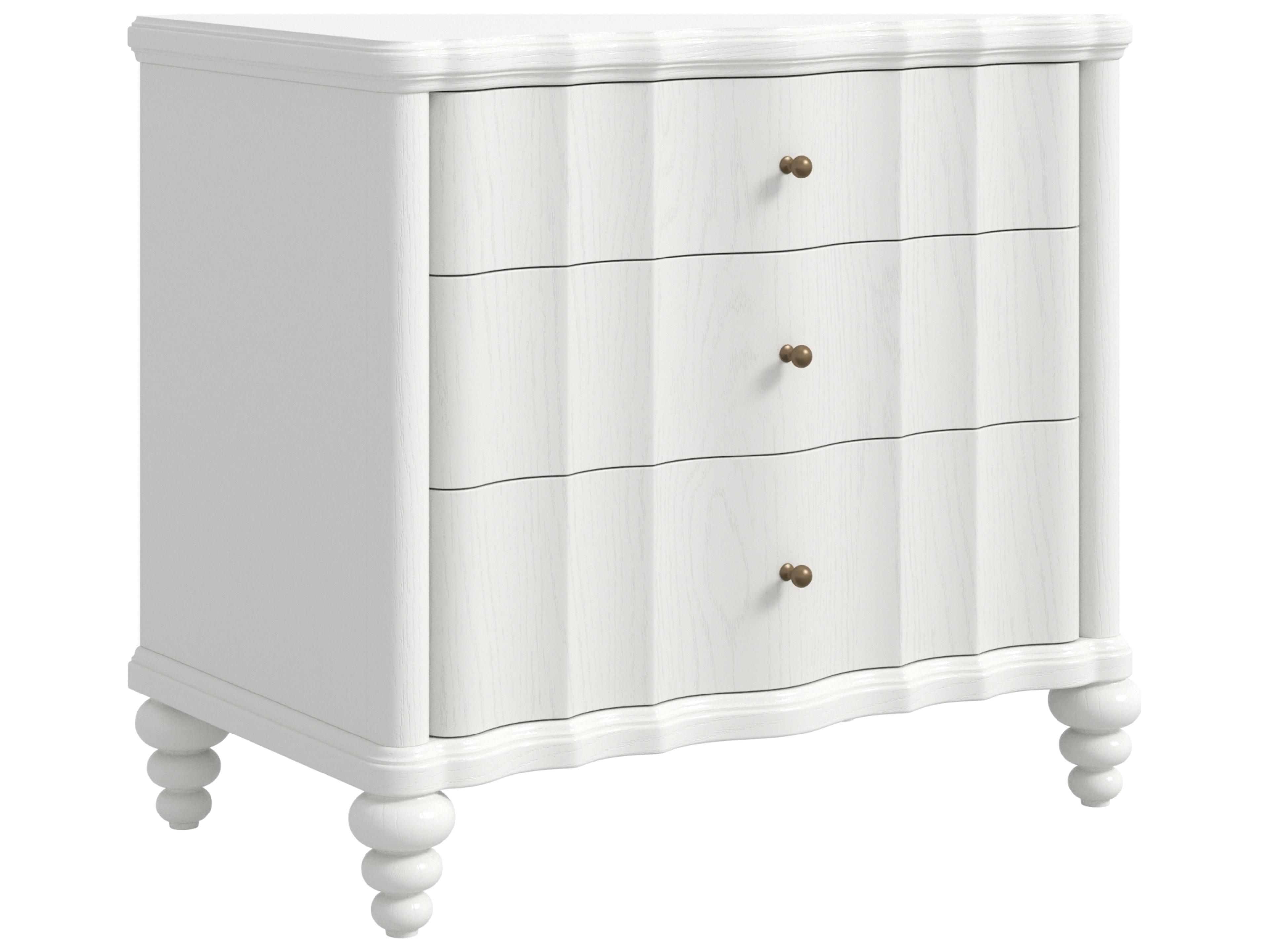 Haven 3-Drawers Parrawood Nightstand