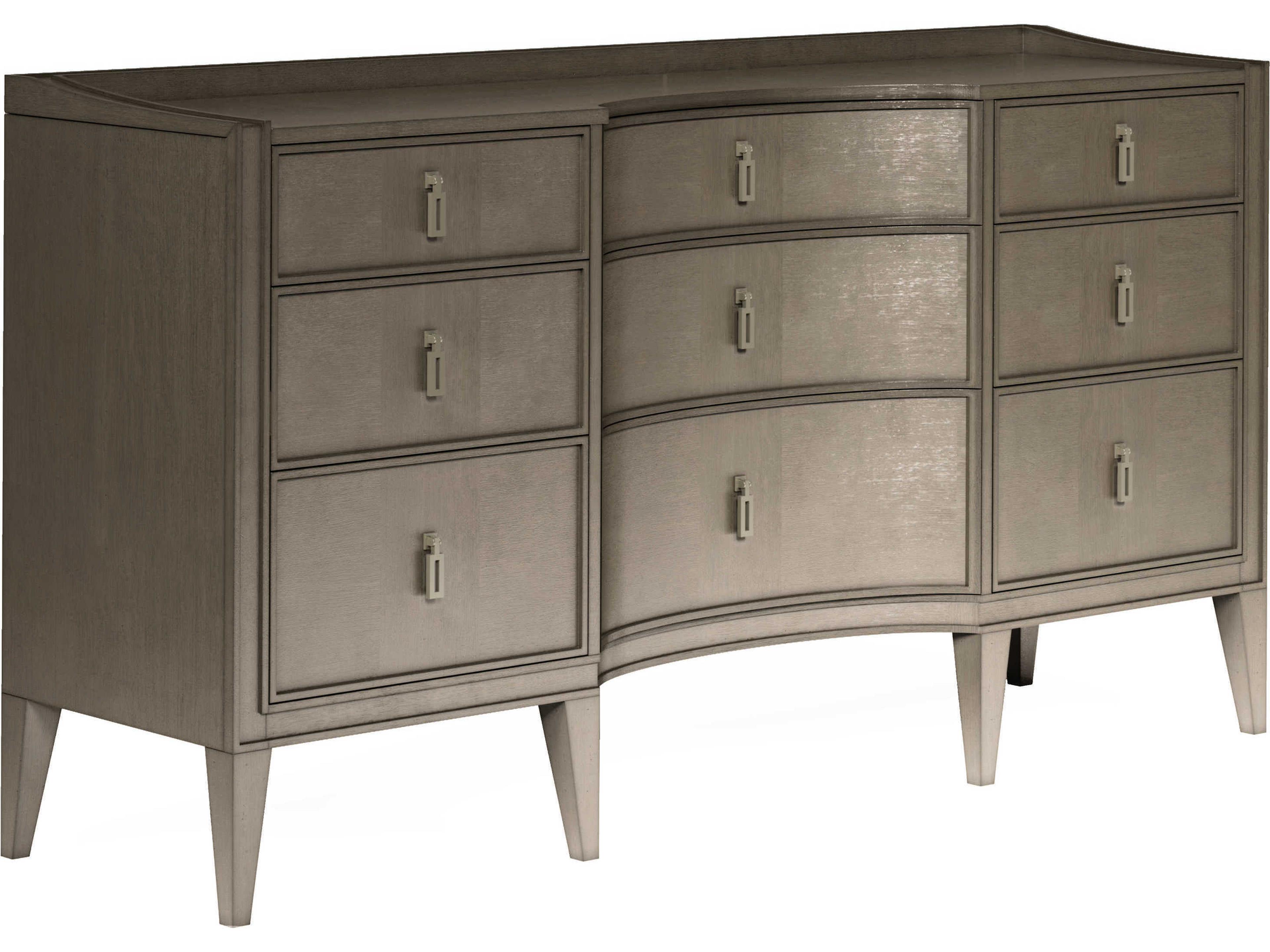 Cove 9-Drawer Triple Dresser in Mica Finish
