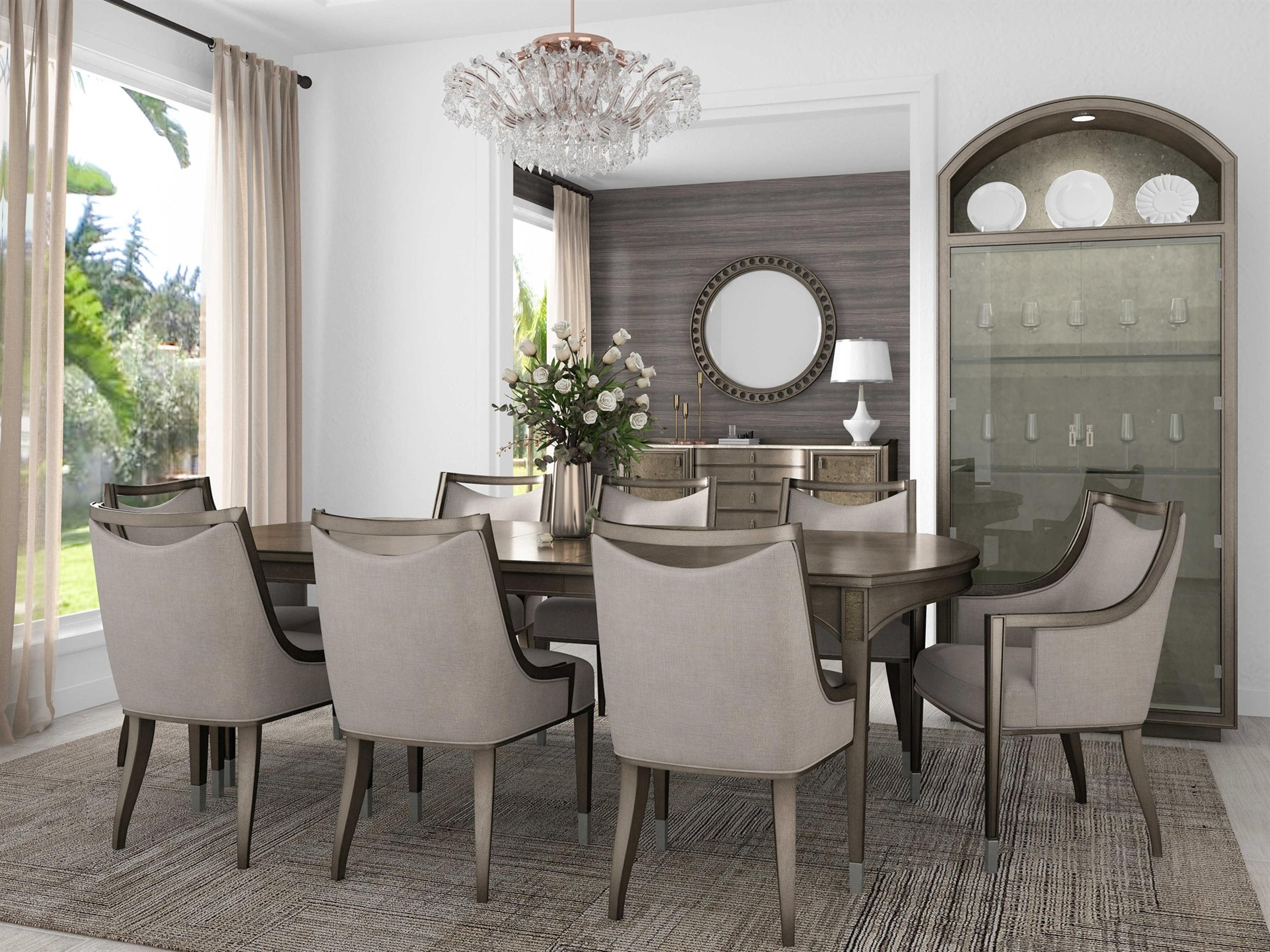 Cove Rubberwood Dining Room Set