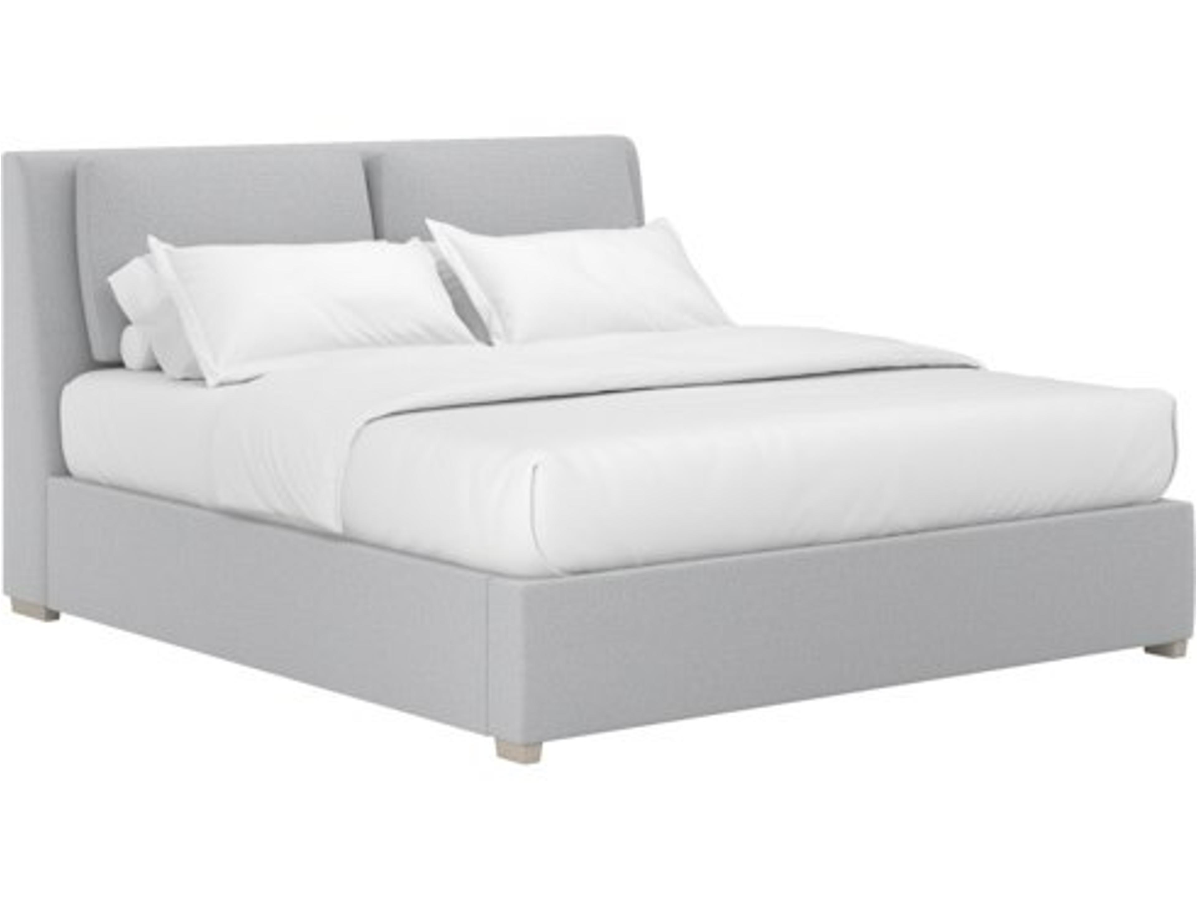 Upholstered Bed Program Aluminum Gray Queen Panel Bed