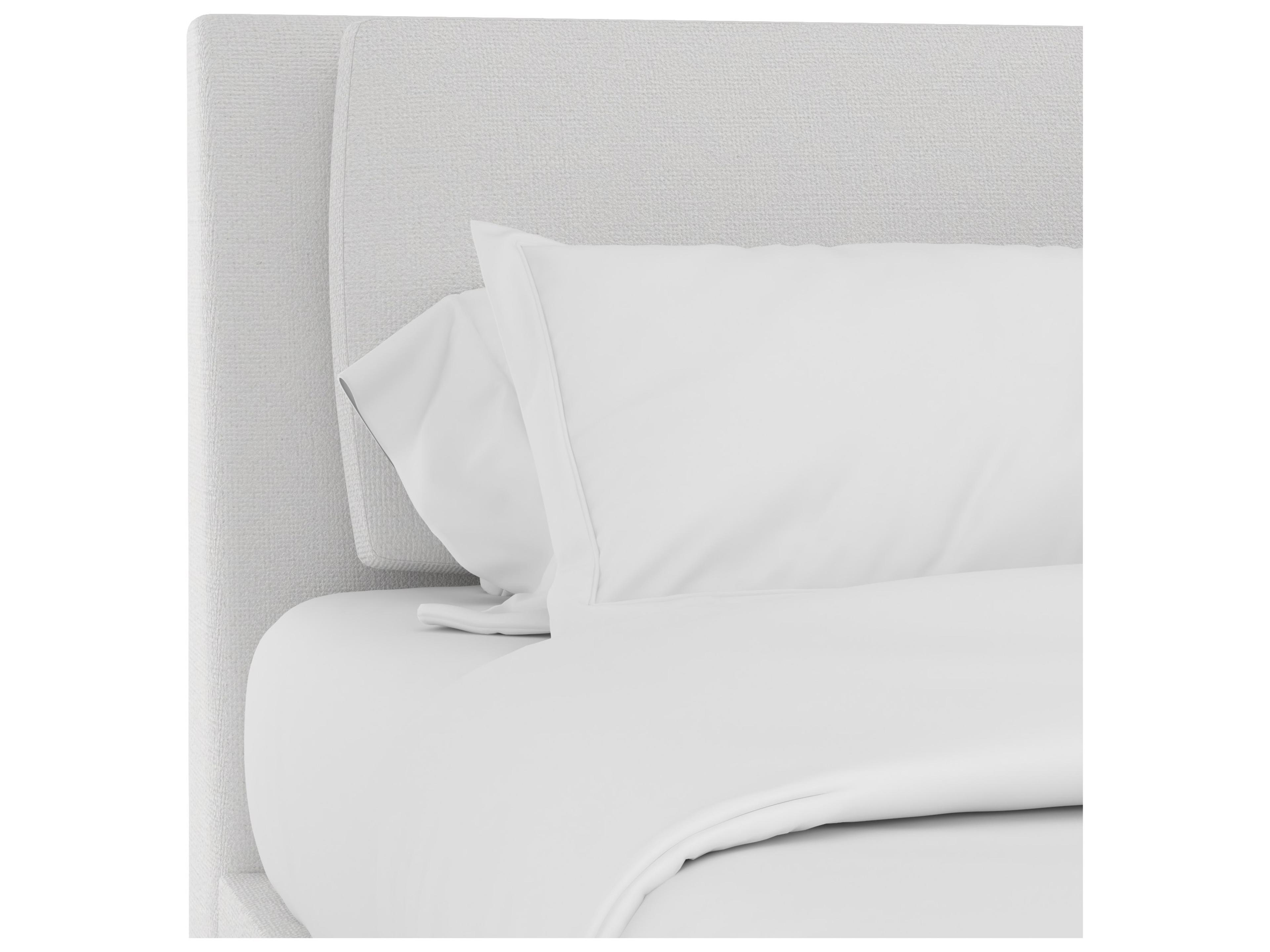 A.R.T. Furniture Upholstered Bed Program Snow White King Panel Bed