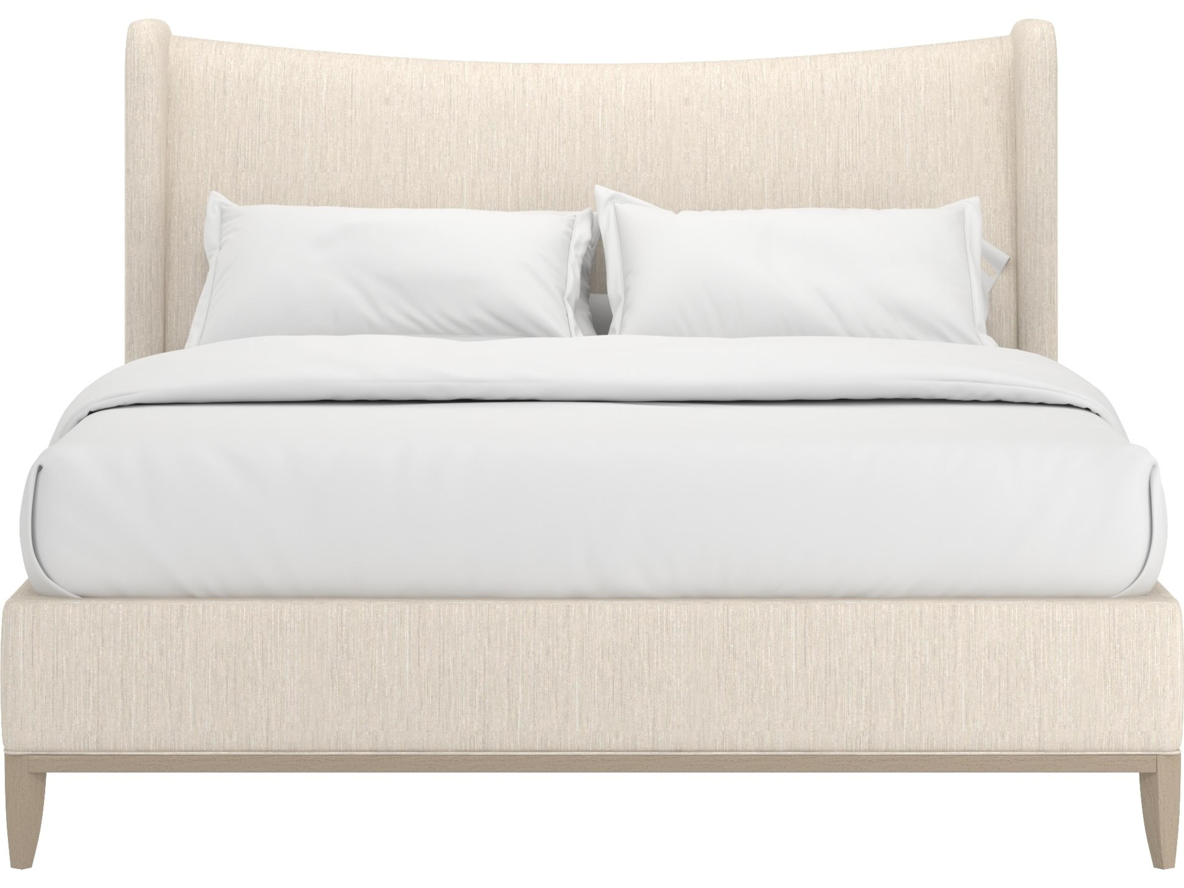 A.R.T. Furniture Upholstered Bed Program Beige Parrawood Queen Shelter Bed