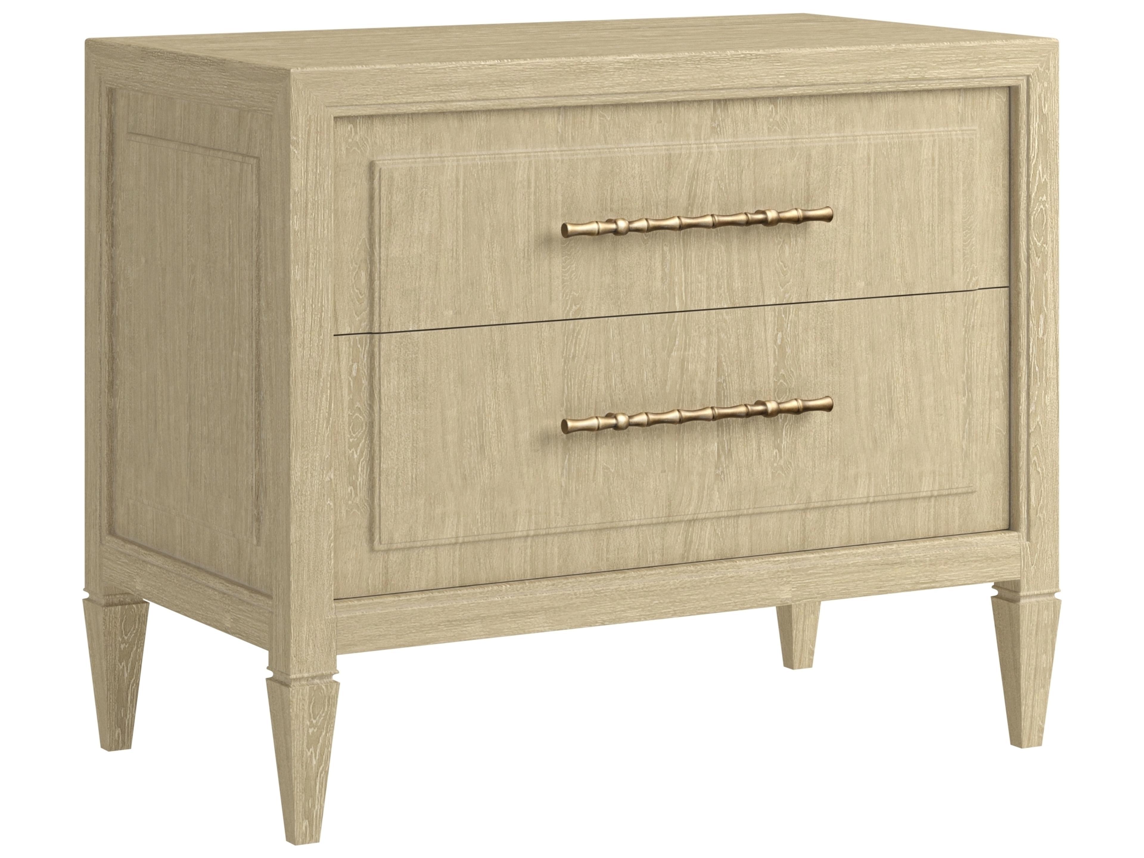 Eave Sundrenched 2-Drawers Parrawood Nightstand