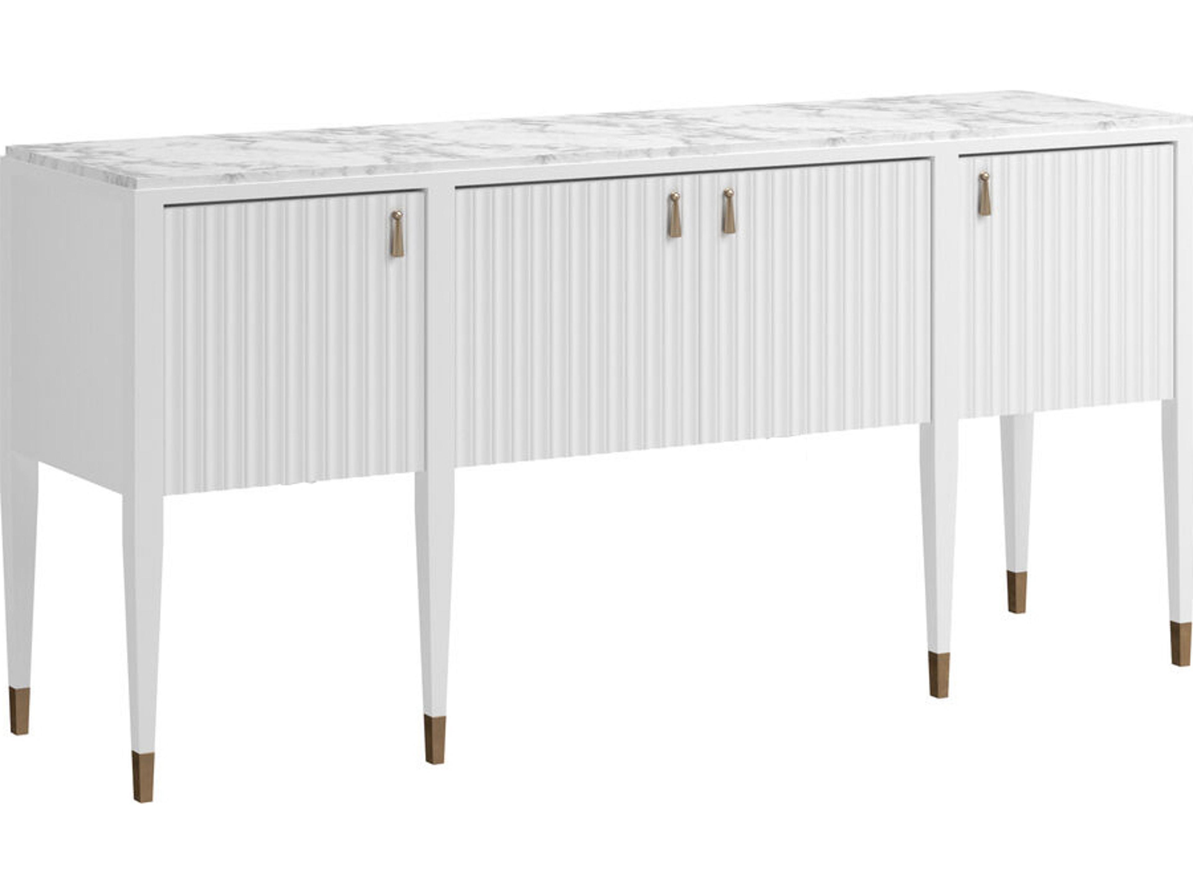 Eave Sundrenched 72" Parrawood Uplifting White Sideboard