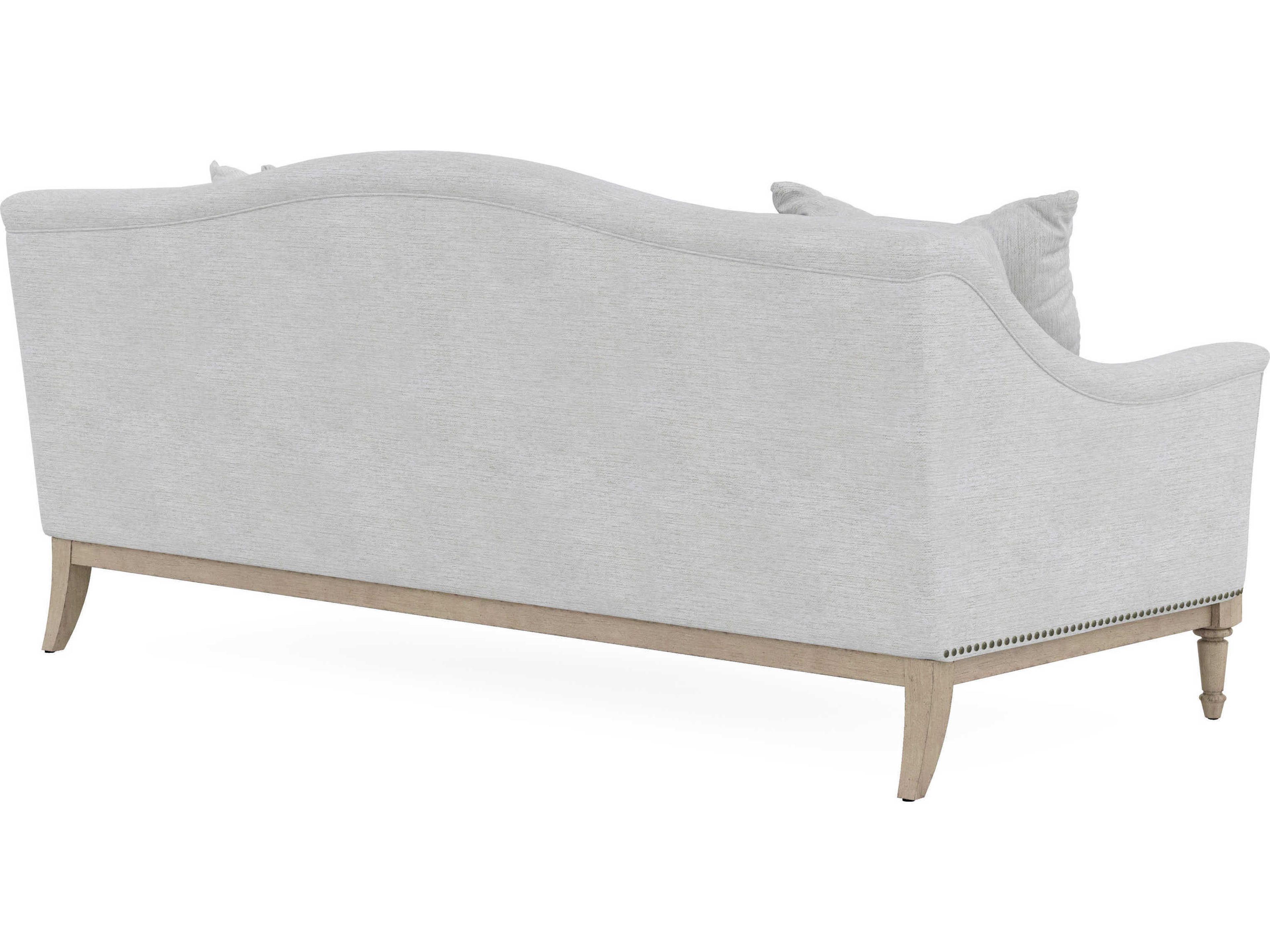 A.R.T. Furniture Magritte Washed Maple White Upholstered Sofa