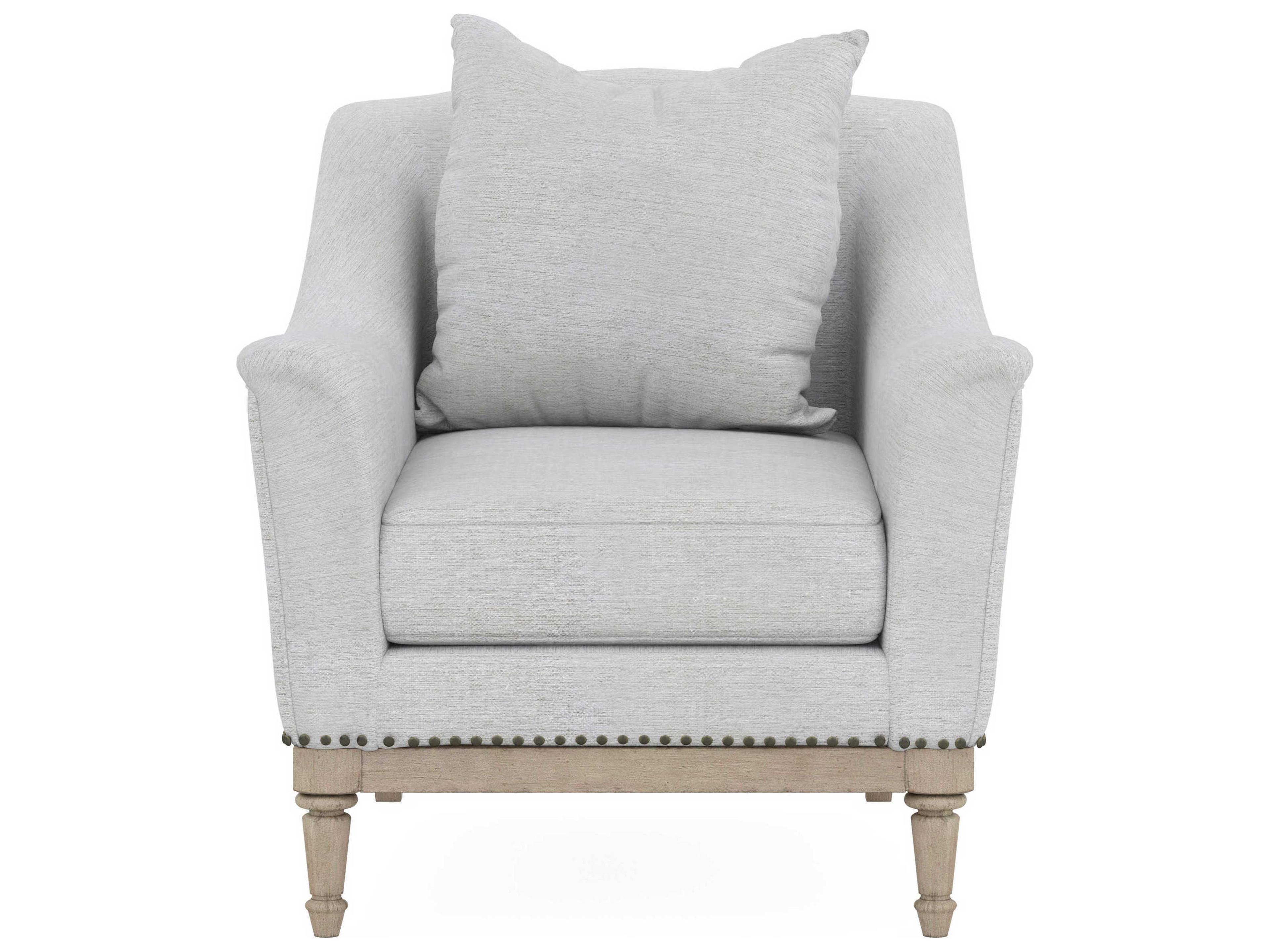 A.R.T. Furniture Magritte White Fabric Accent Chair