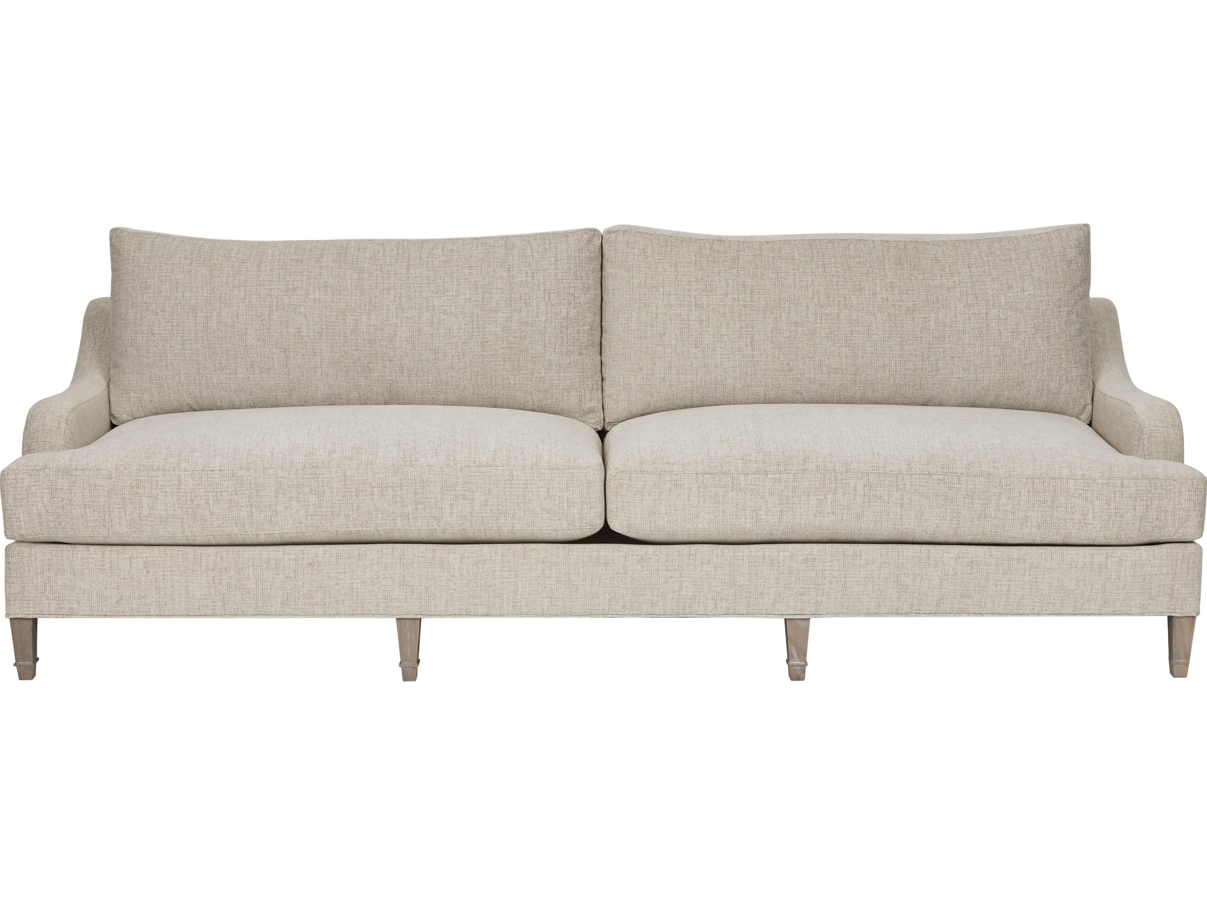 A.R.T. Furniture Tresco Upholstery Smoaked Brown Beige Upholstered Sofa