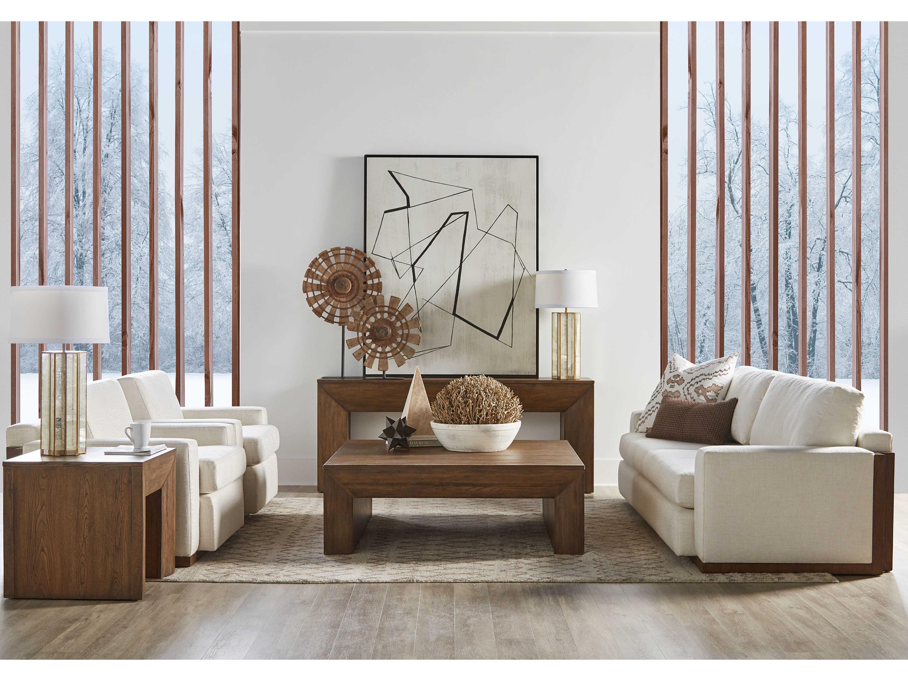 A.R.T. Furniture Turner Beige Fabric Accent Chair