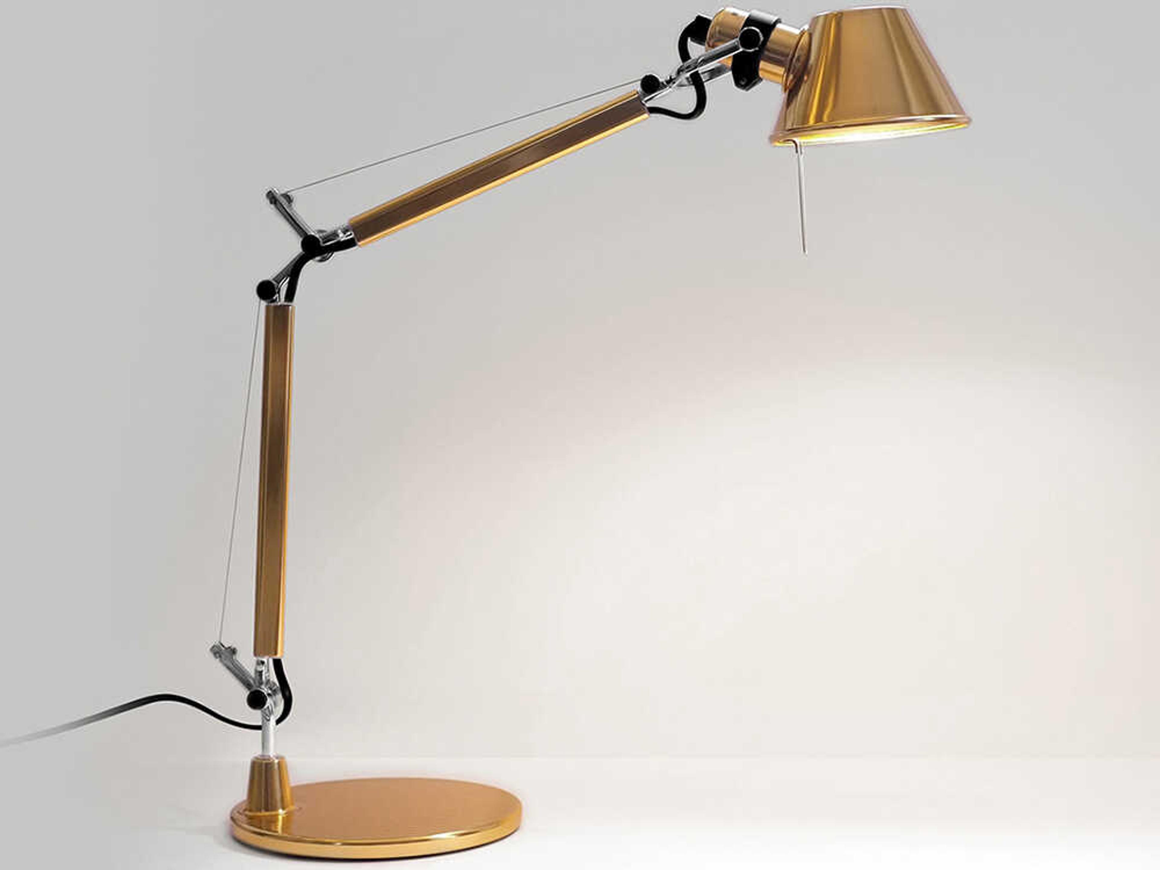 Tolomeo Micro Table Lamp Gold Limited Edition