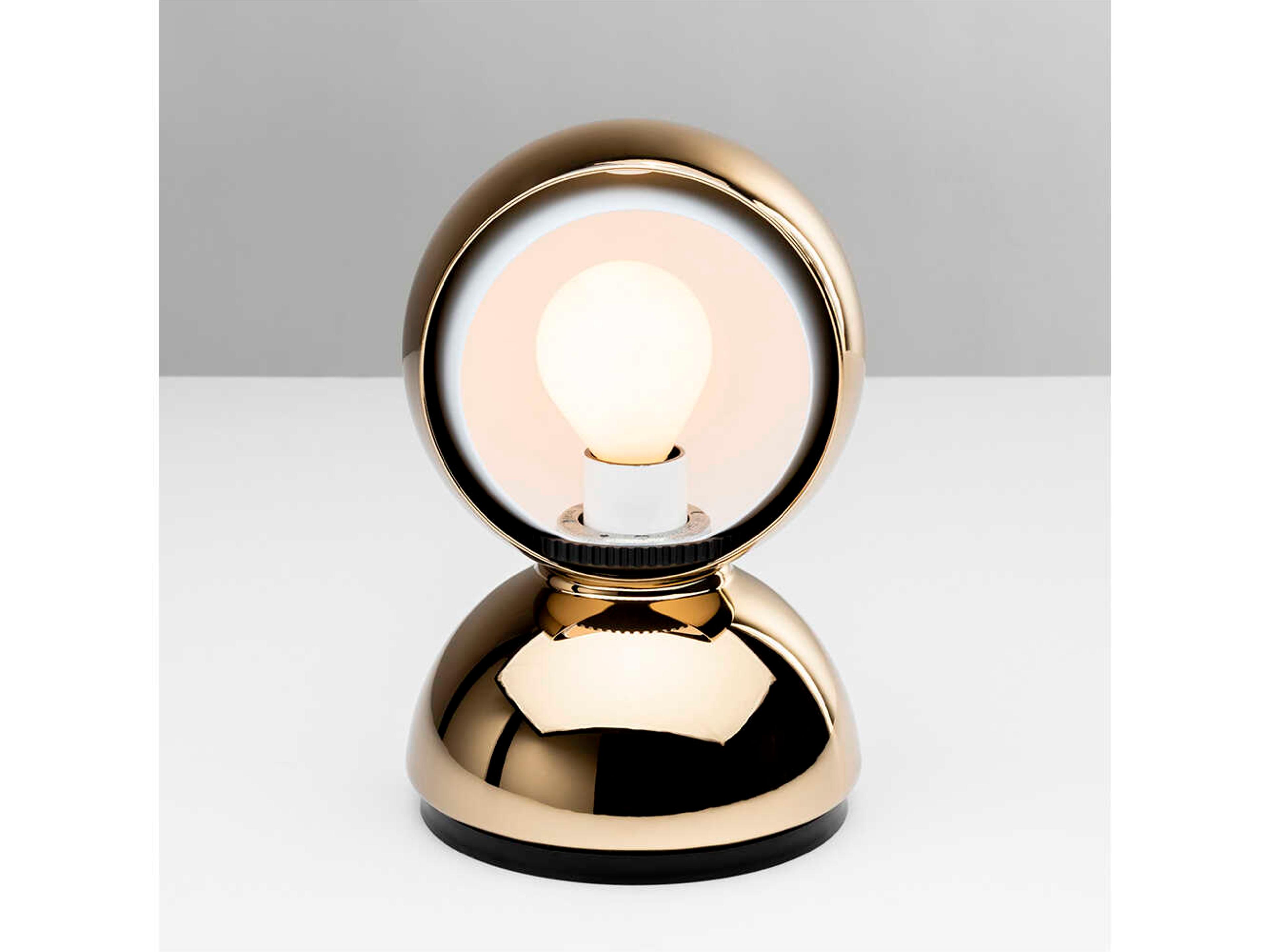 Eclisse Table Lamp Gold Iconic Modern
