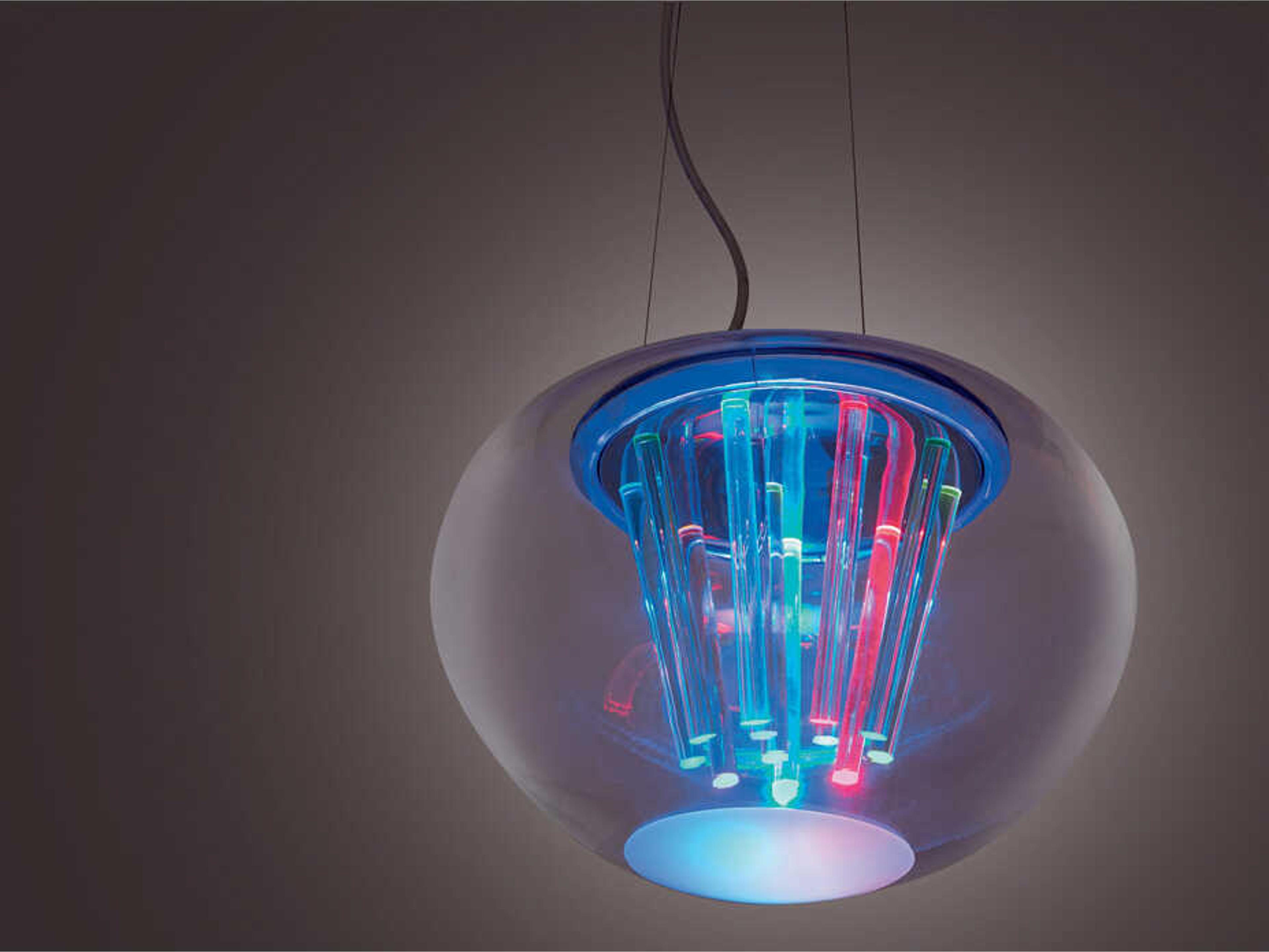 Artemide Spectral Transparent Clear Globe Pendant