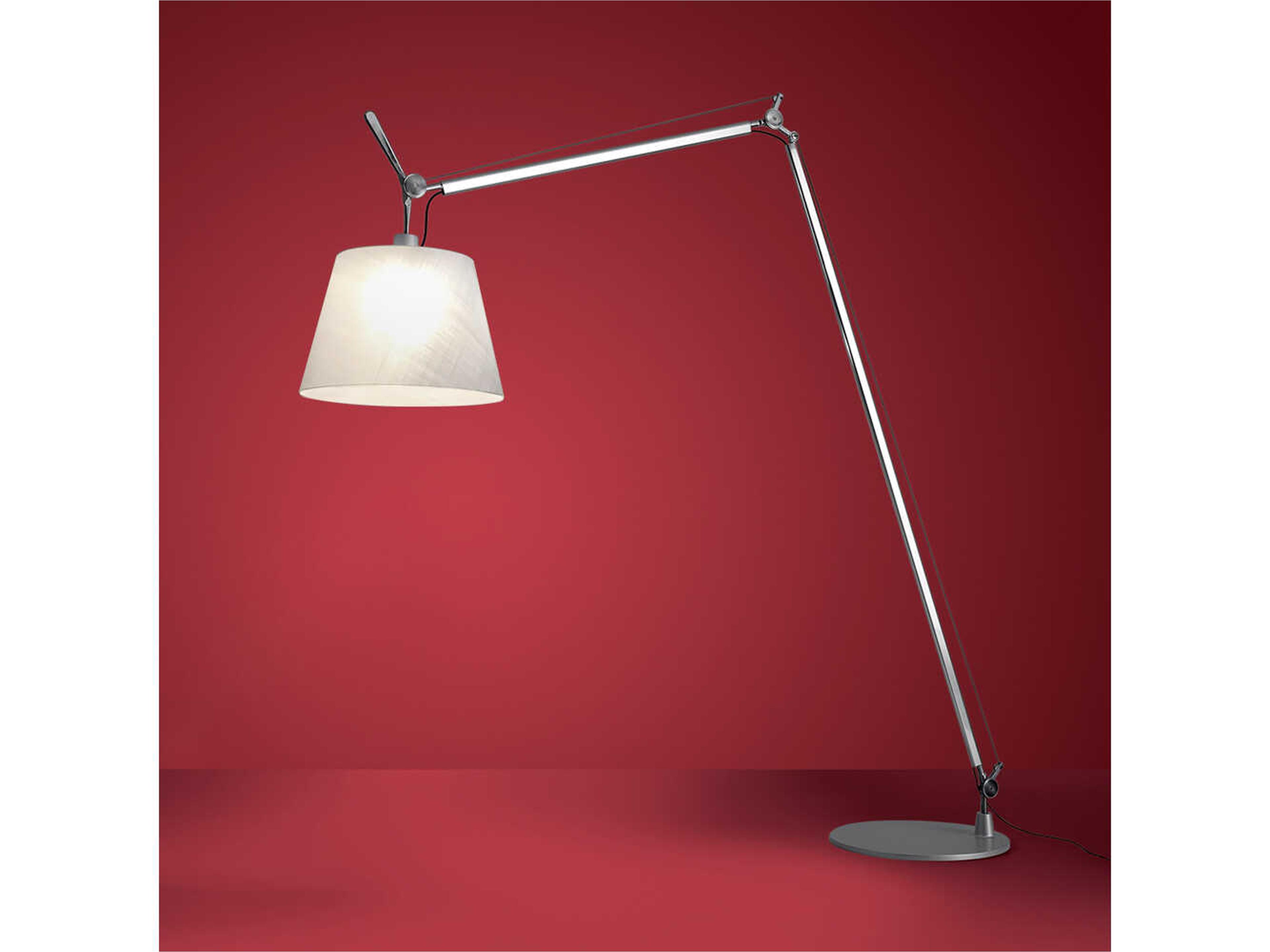 Tolomeo Maxi Floor Lamp with Parchment Diffuser