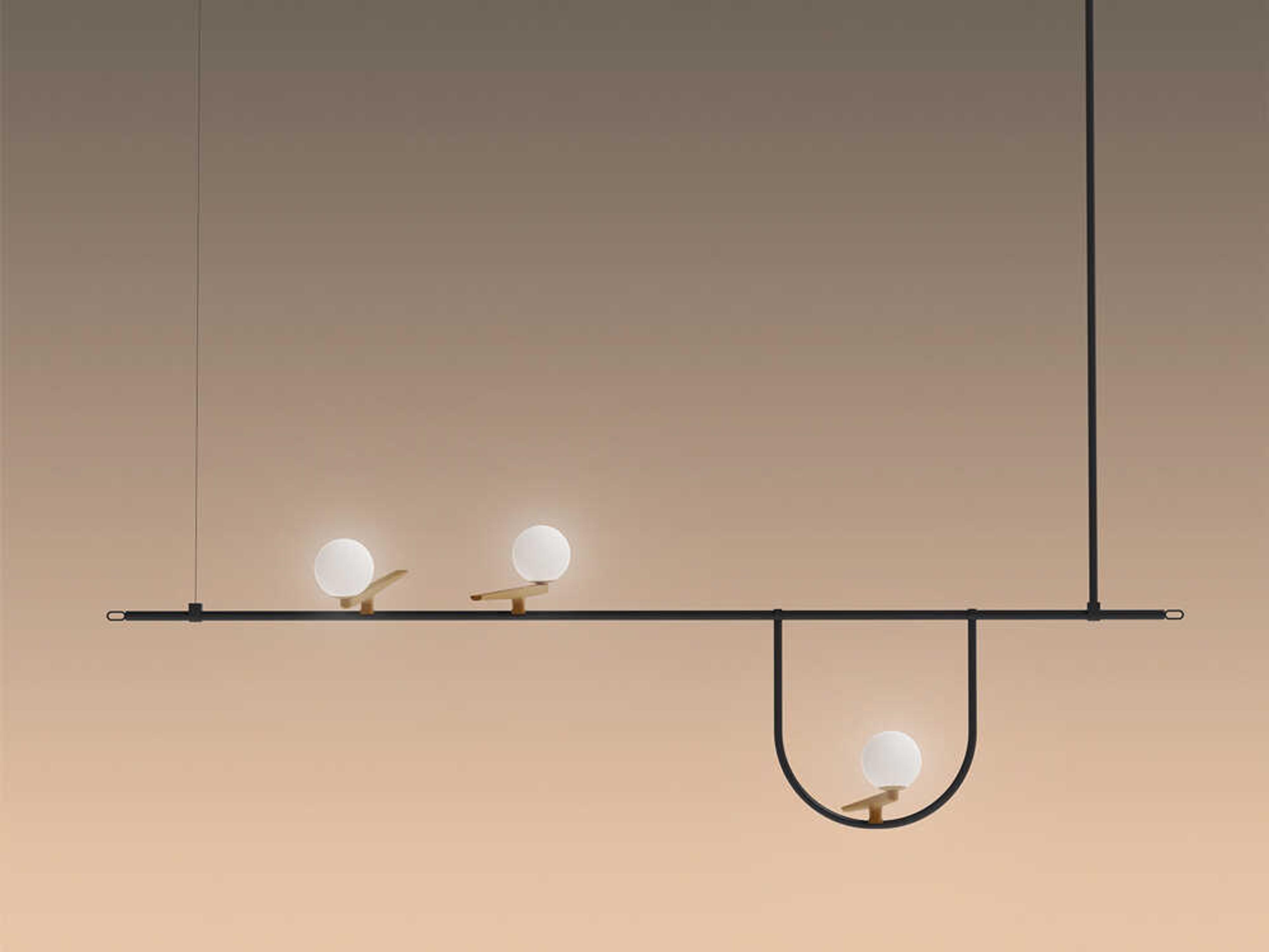 Yanzi Linear Suspension Light Modern LED Pendant