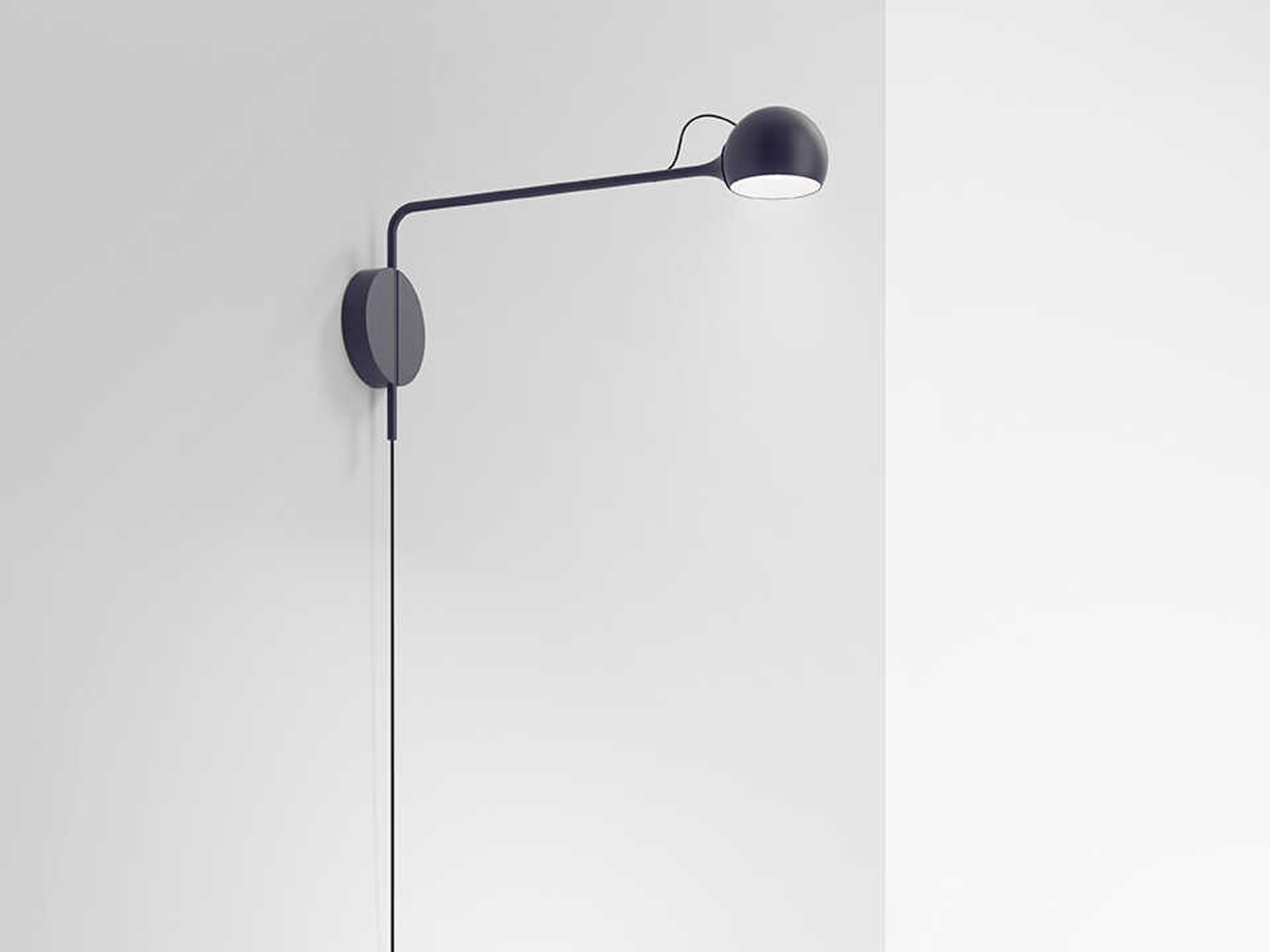 Artemide Ixa Blue Swing Wall Sconce