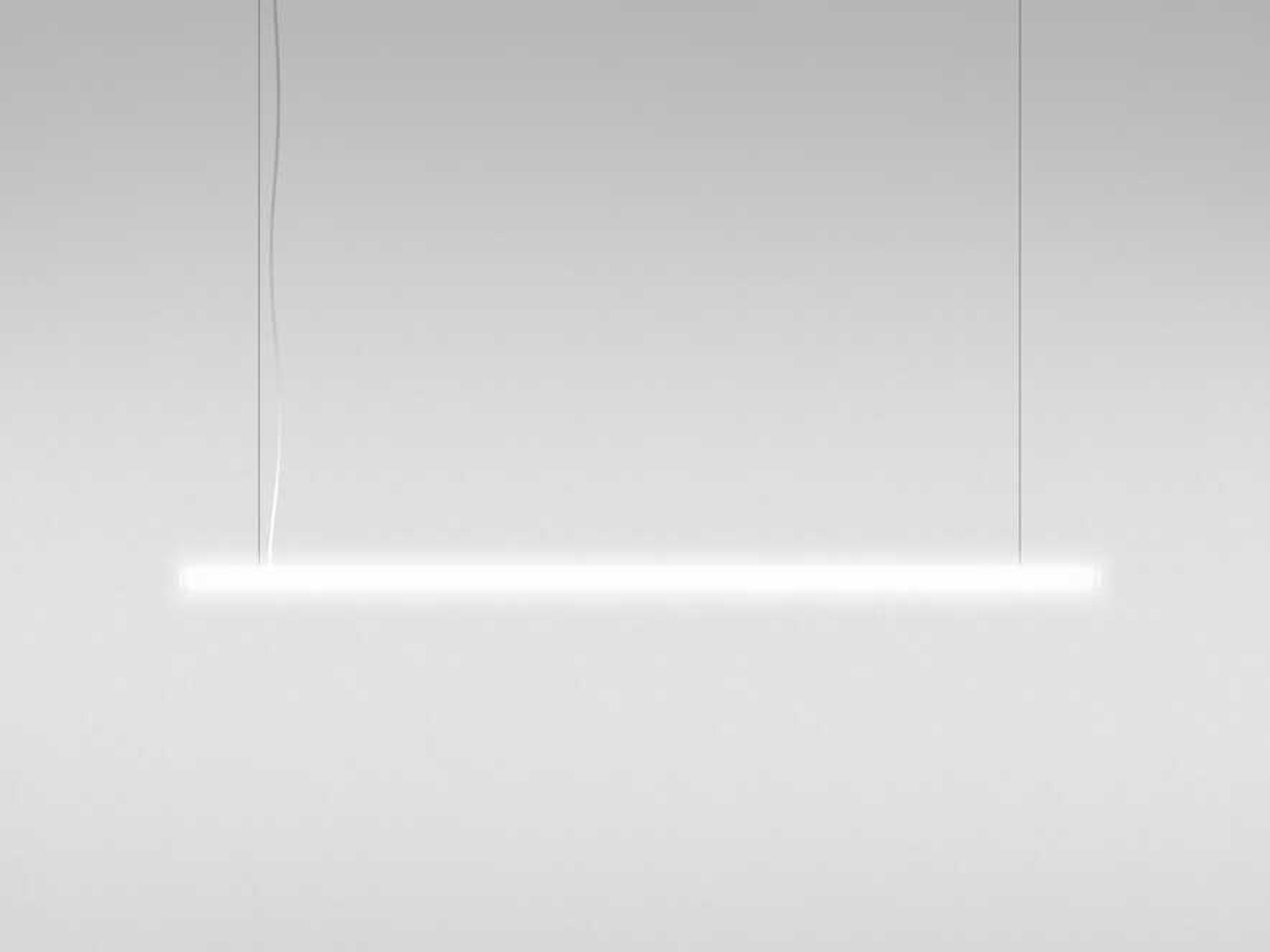 Artemide Alphabet Of Light White Grey Linear Island Pendant