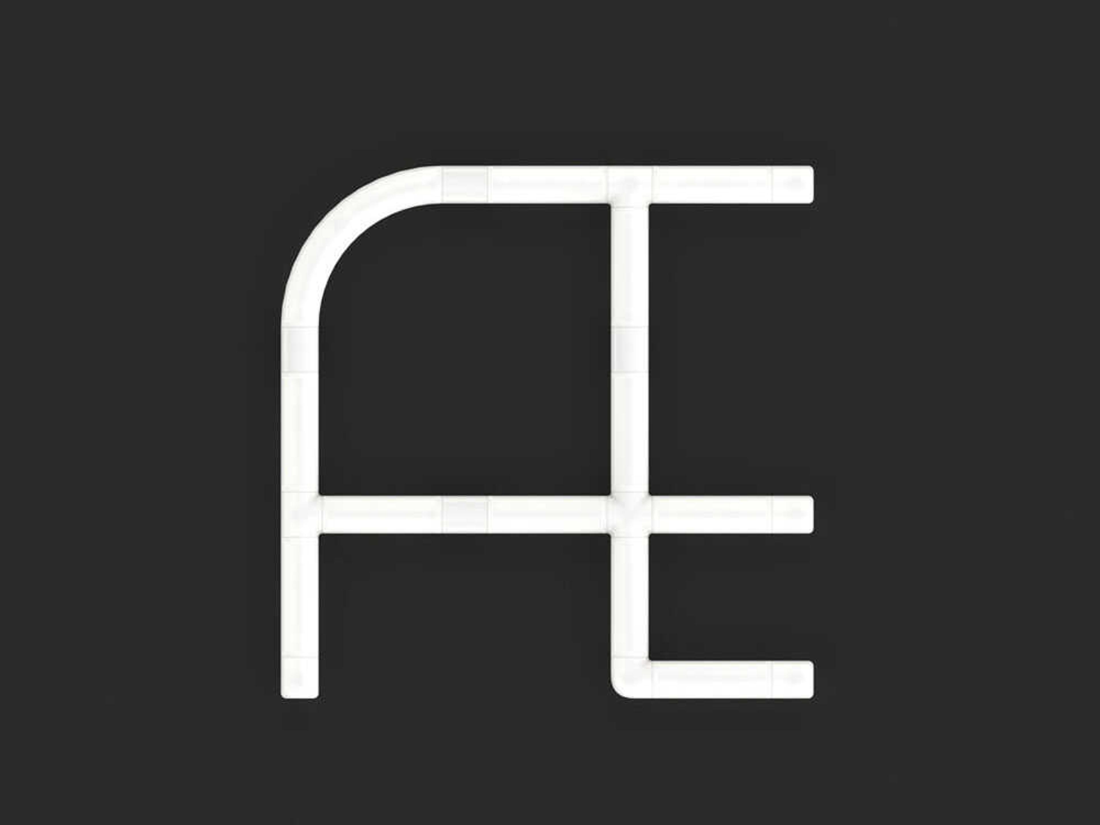 Alphabet of Light Mini Letter AE Modular System Light