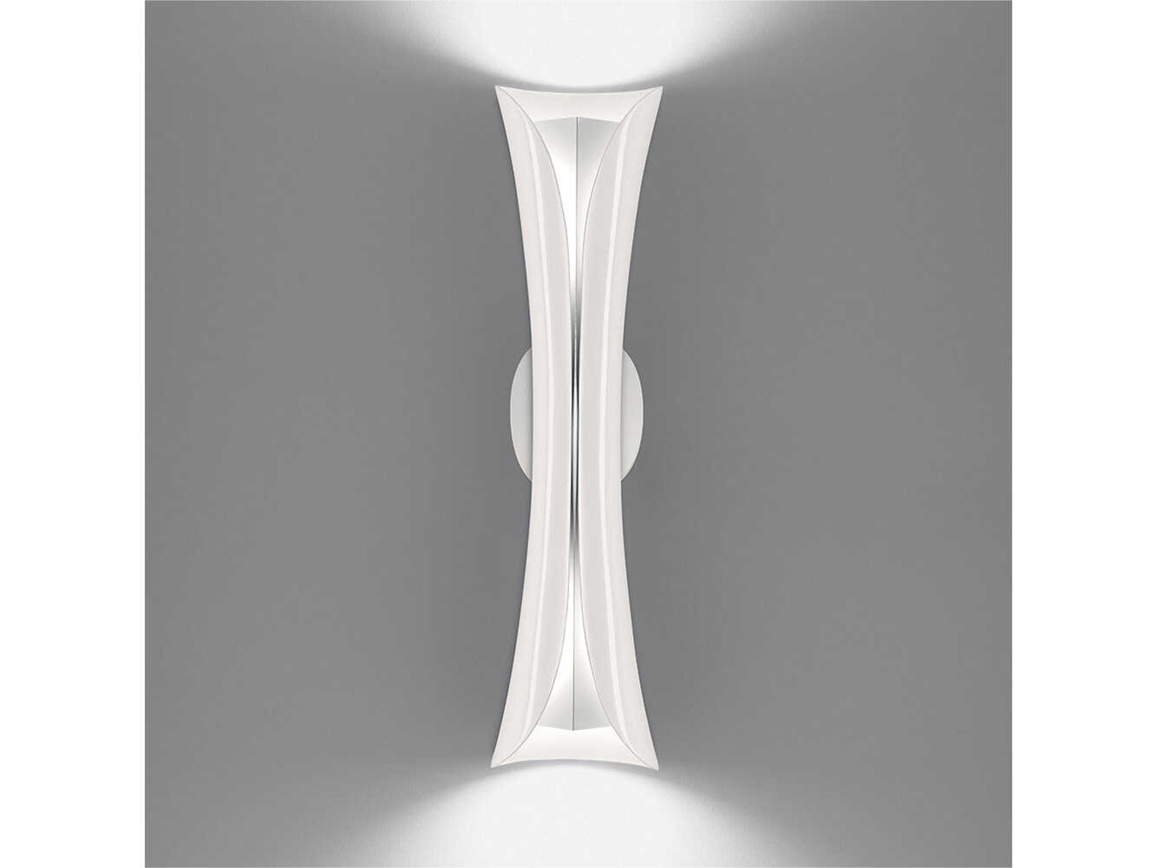 Artemide Cadmo 2-Light White Wall Sconce