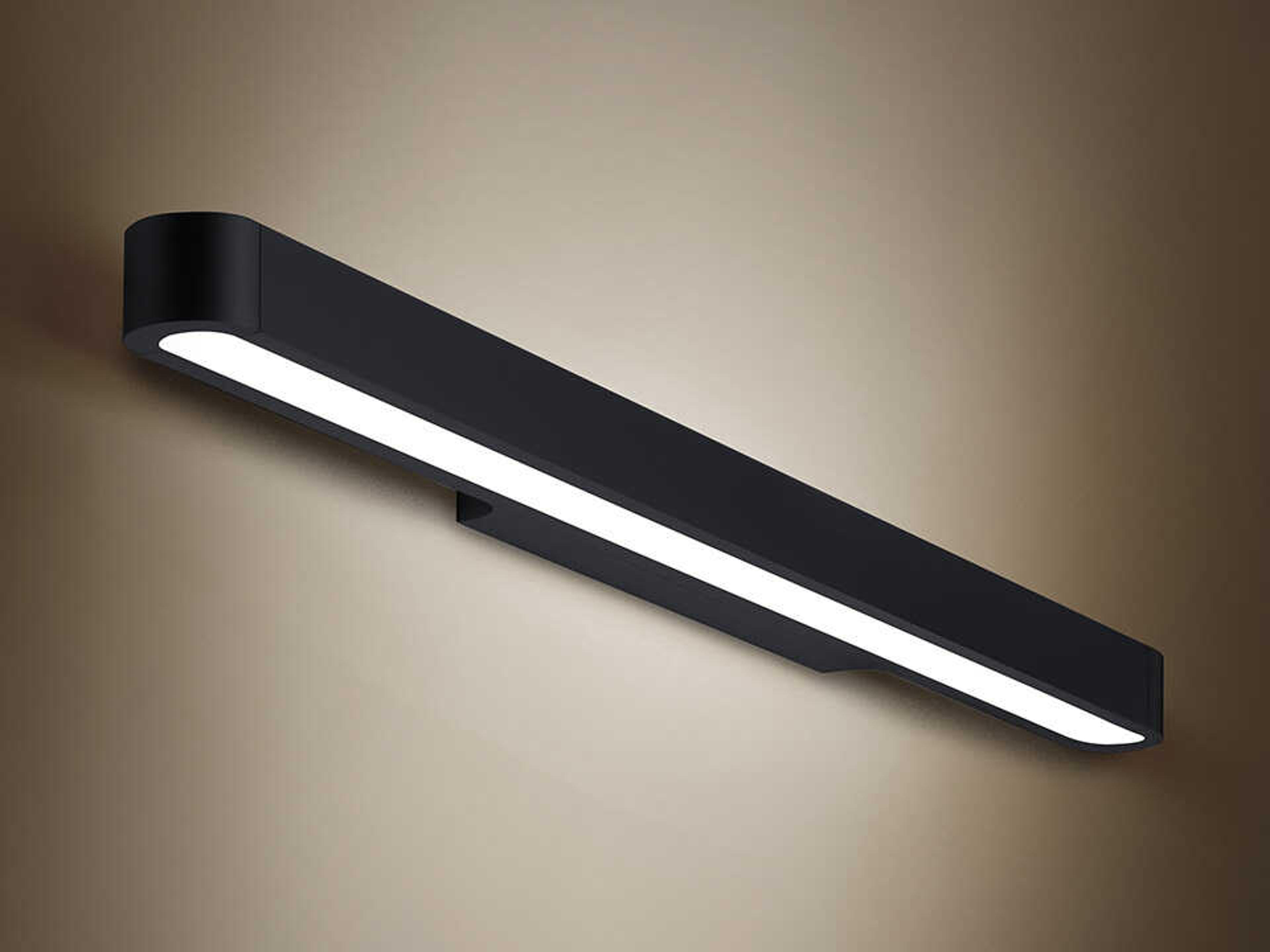 Talo Wall Light 48-Inch Matte Black
