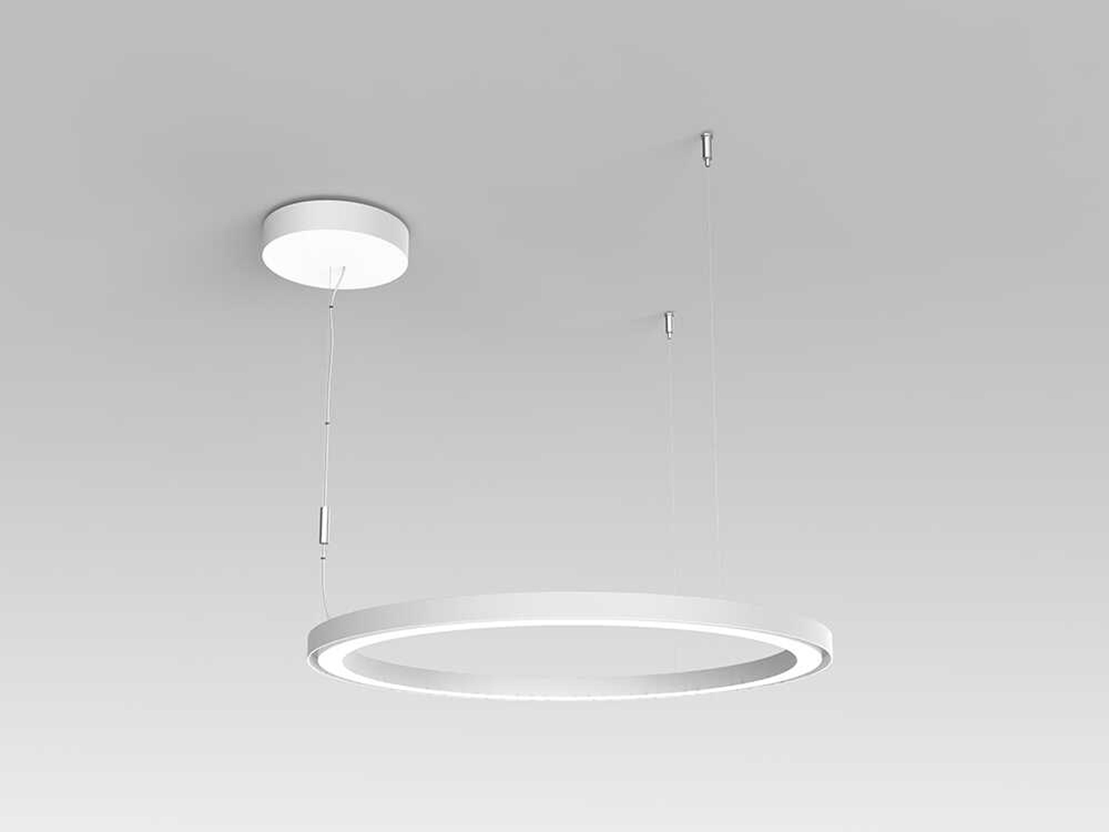 Ripple Suspension Light Circular Pendant