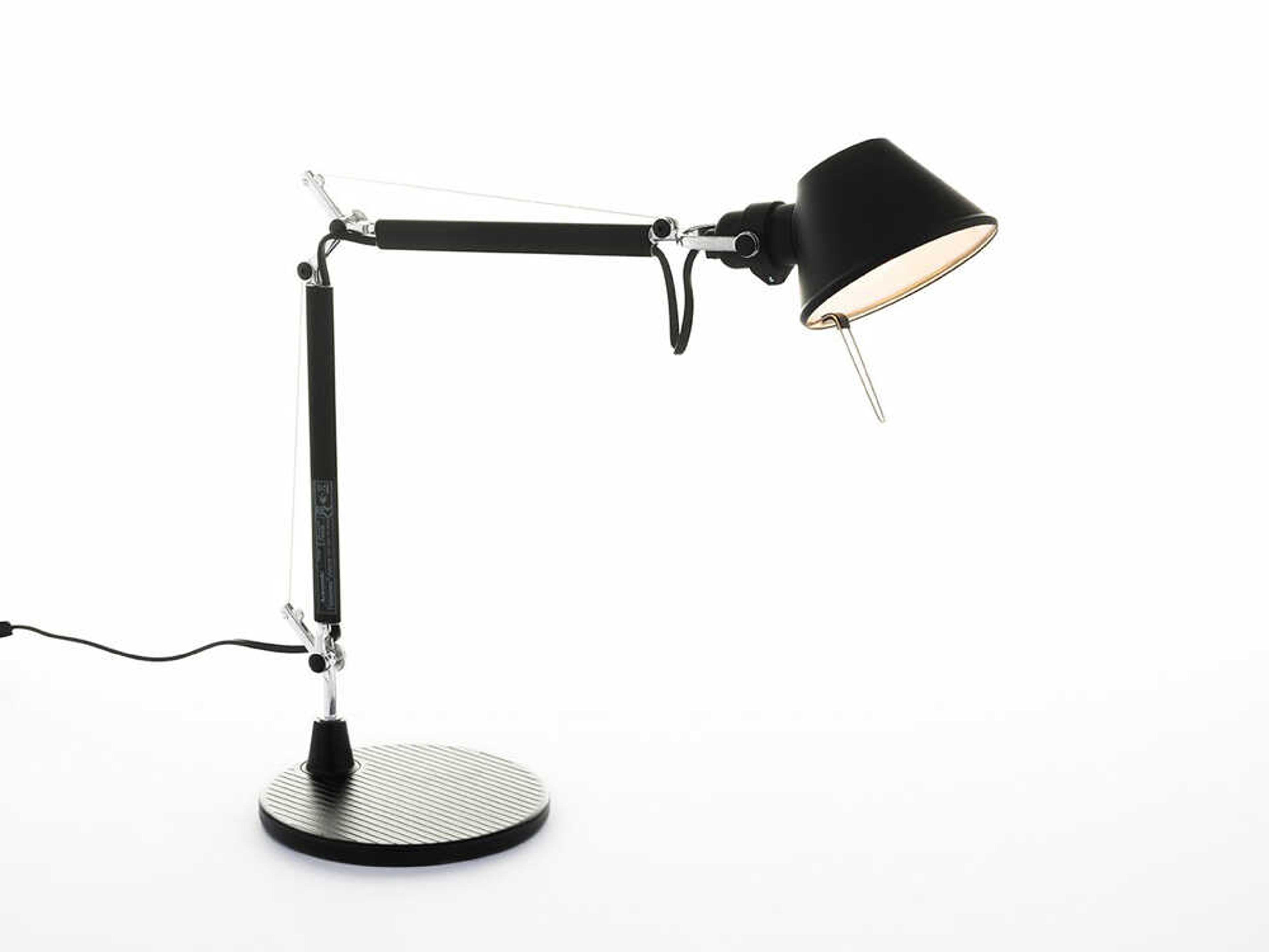 Tolomeo Micro Table Lamp Black Adjustable