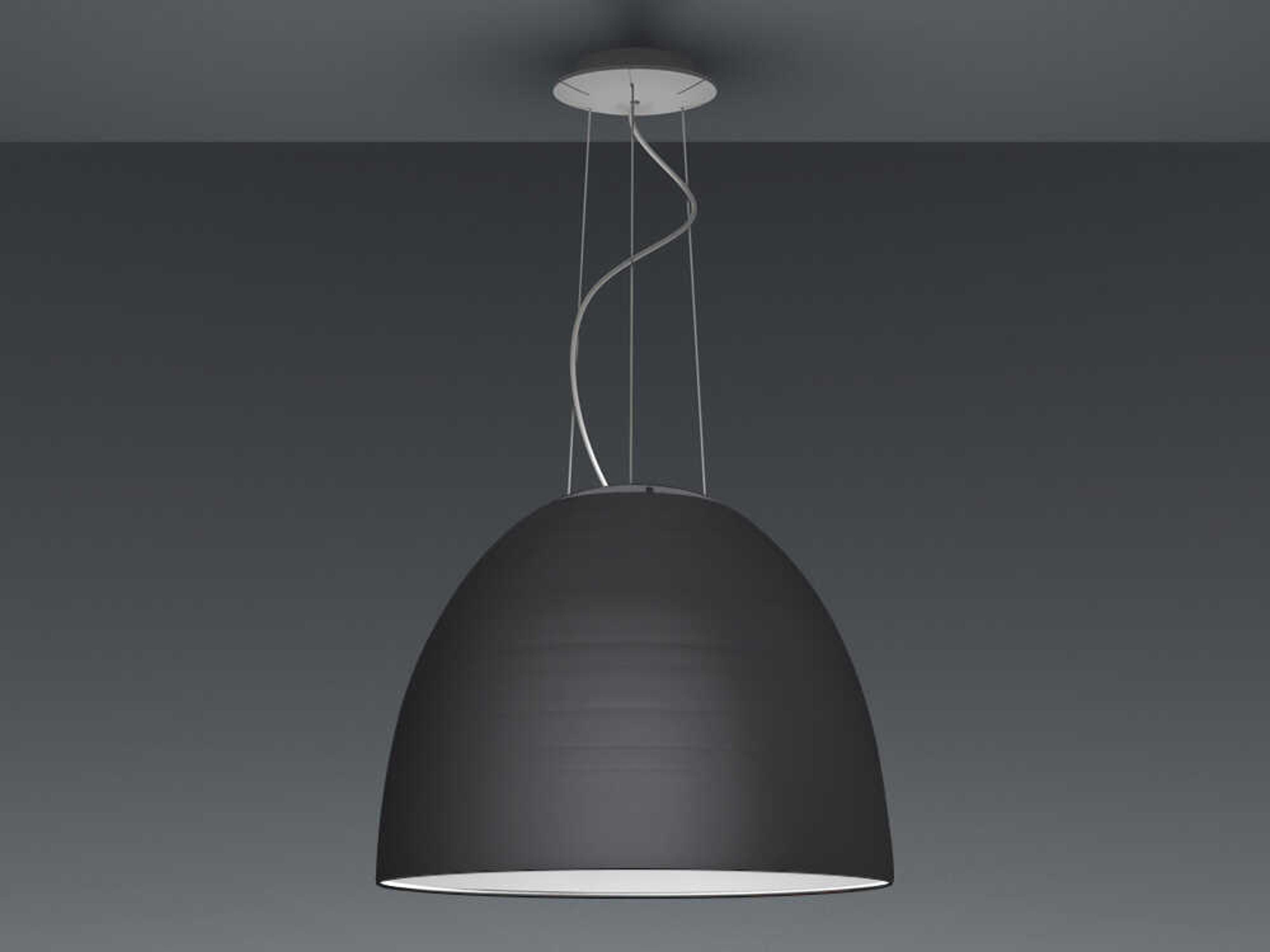 Nur Pendant Light Anthracite Grey Modern Suspension
