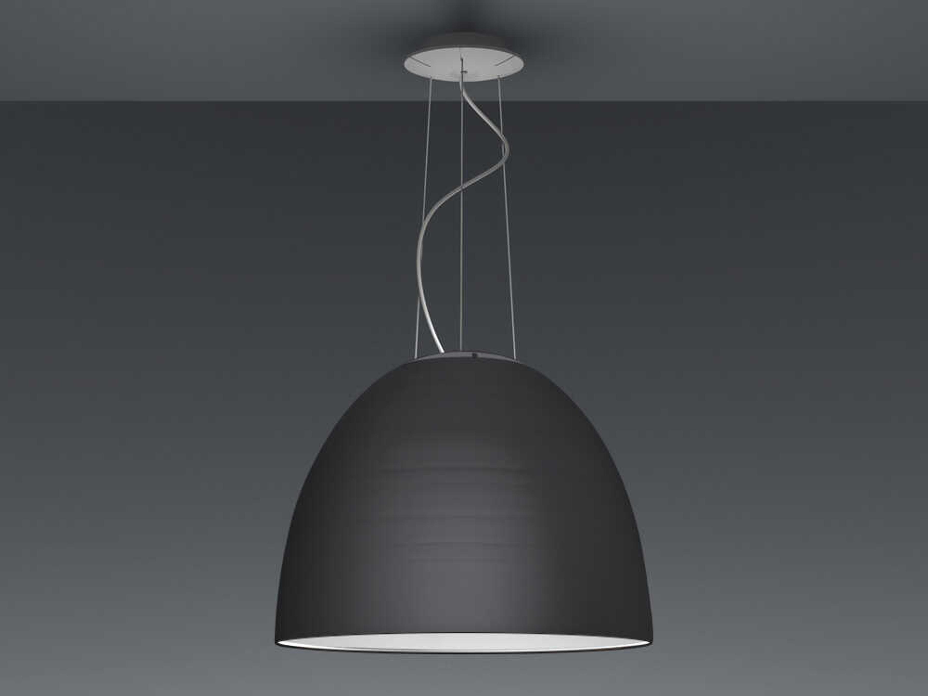Nur LED Suspension Light Anthracite Grey Modern Pendant