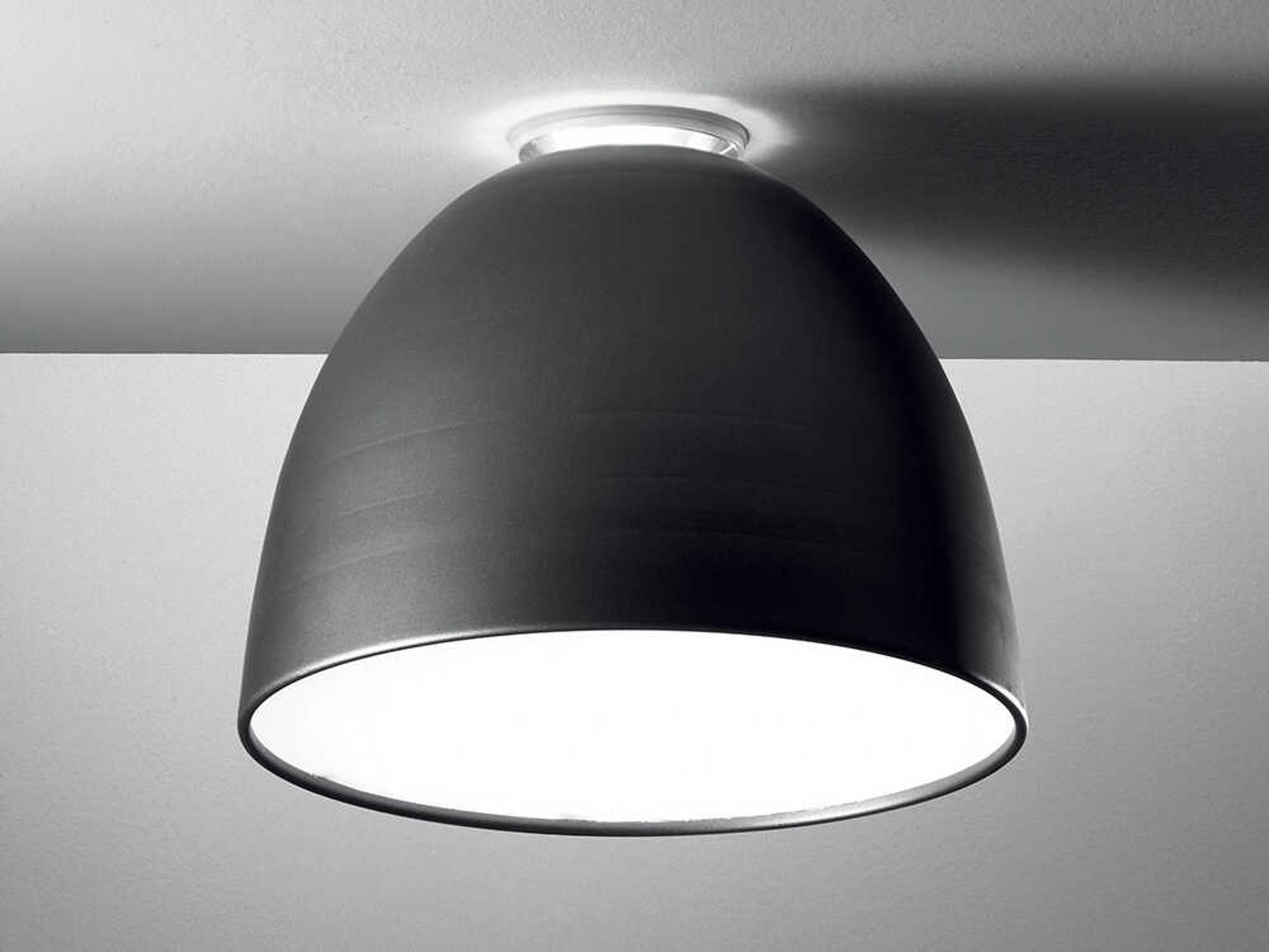 Nur LED Ceiling Light Anthracite Grey Modern