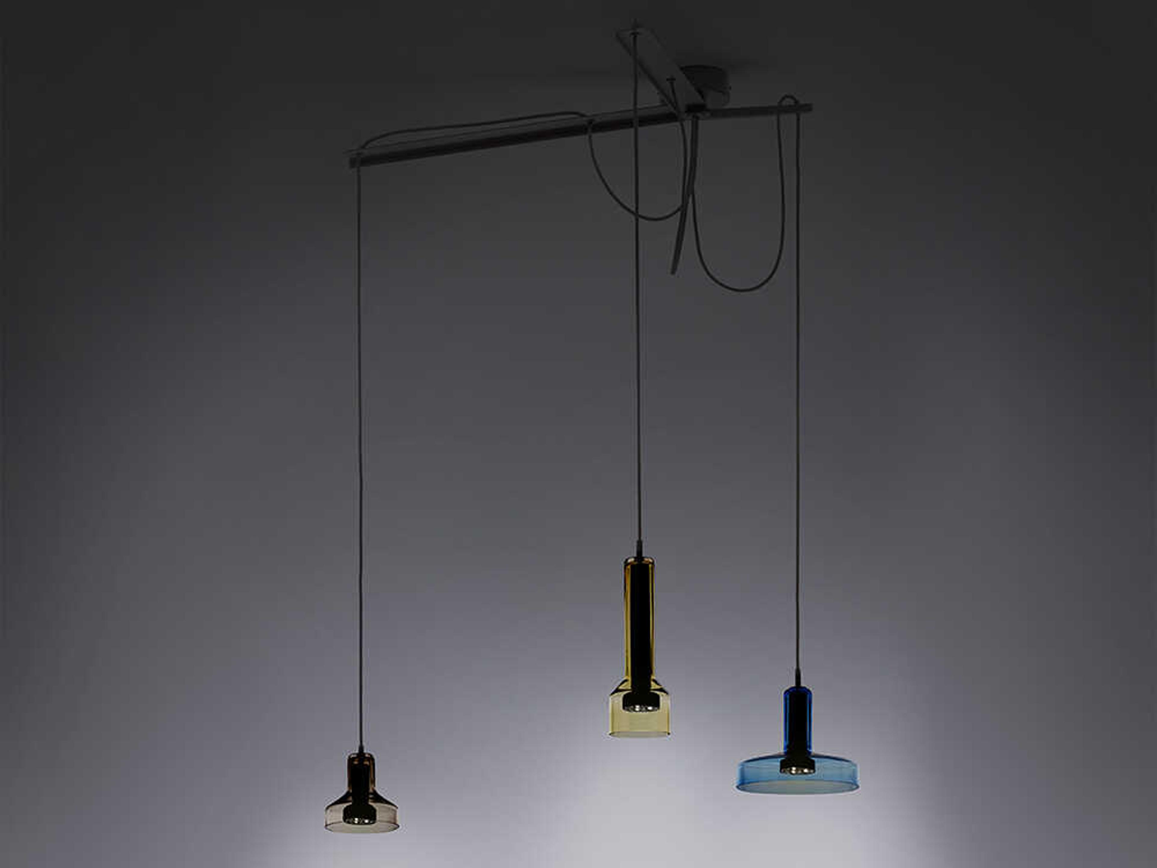 Artemide Stab 3-Light Multi Blue Island Pendant